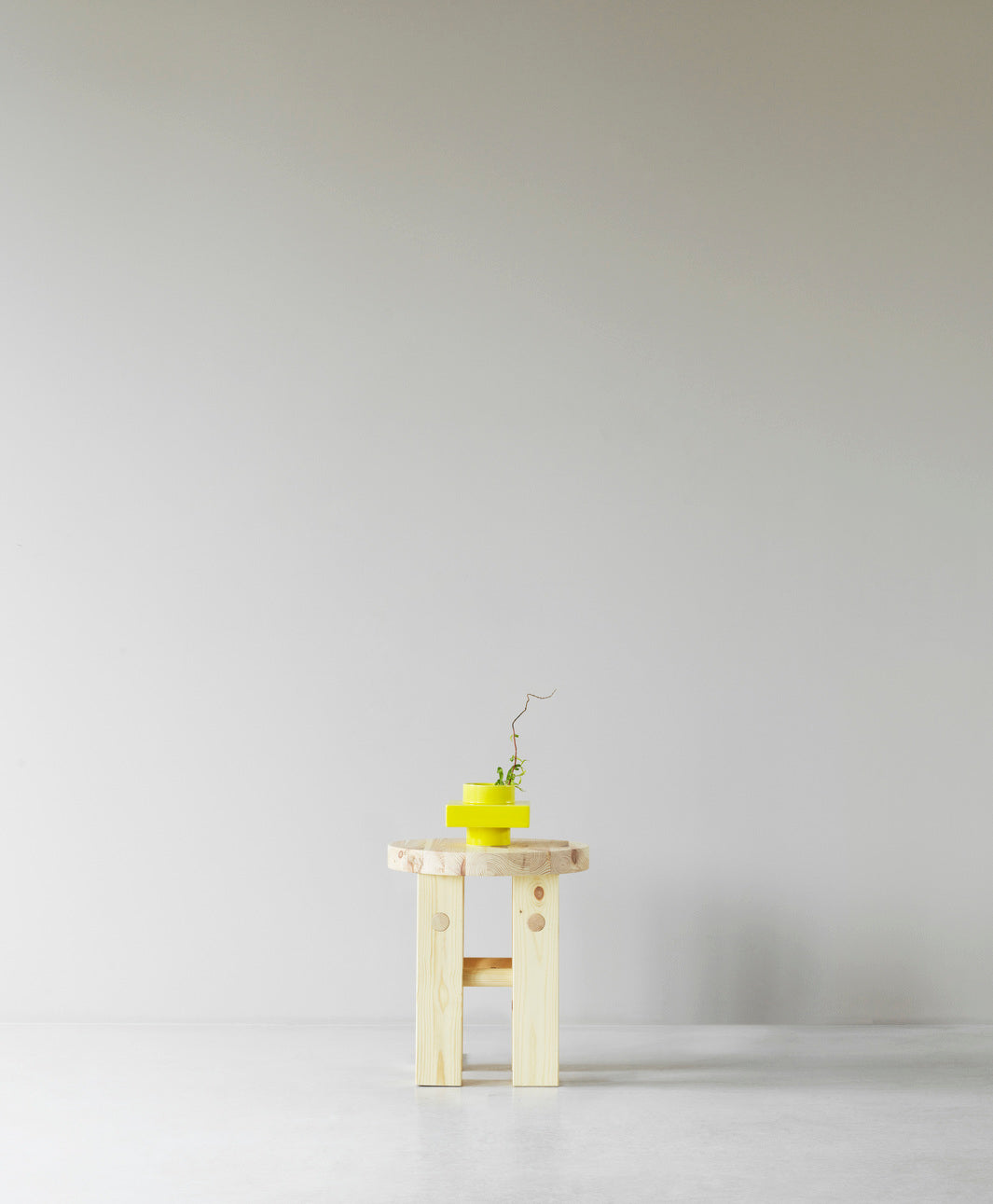 Váza DEKO OBJECT citrónovo žltá