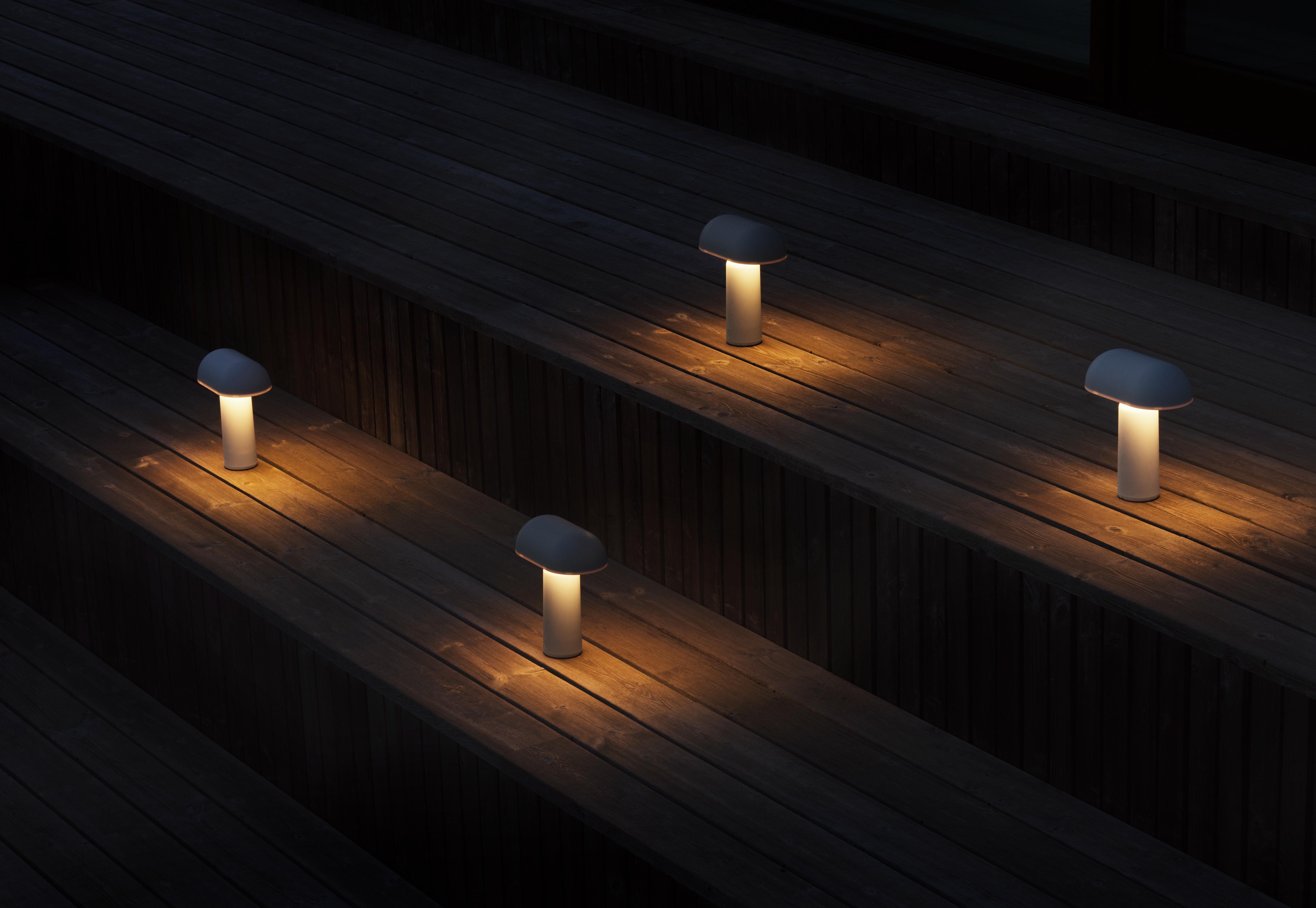 Prenosná lampa PORTA biela