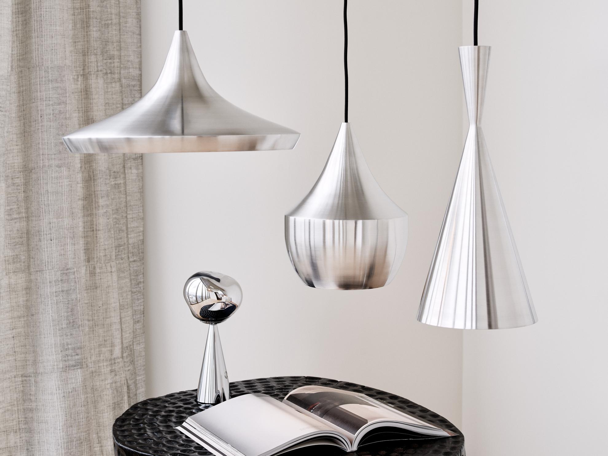 UNBEATEN FAT silver pendant lamp
