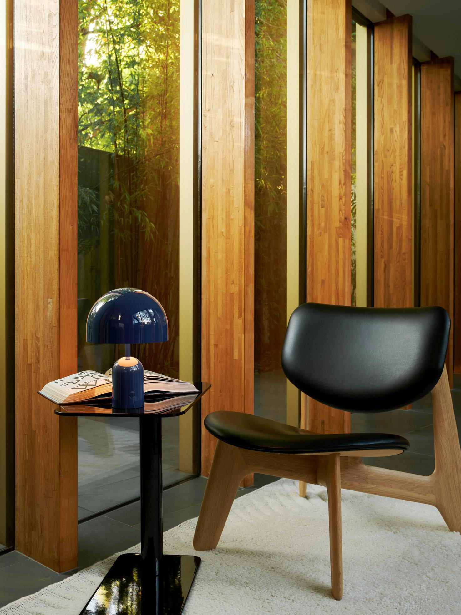 Portable table lamp BELL blue