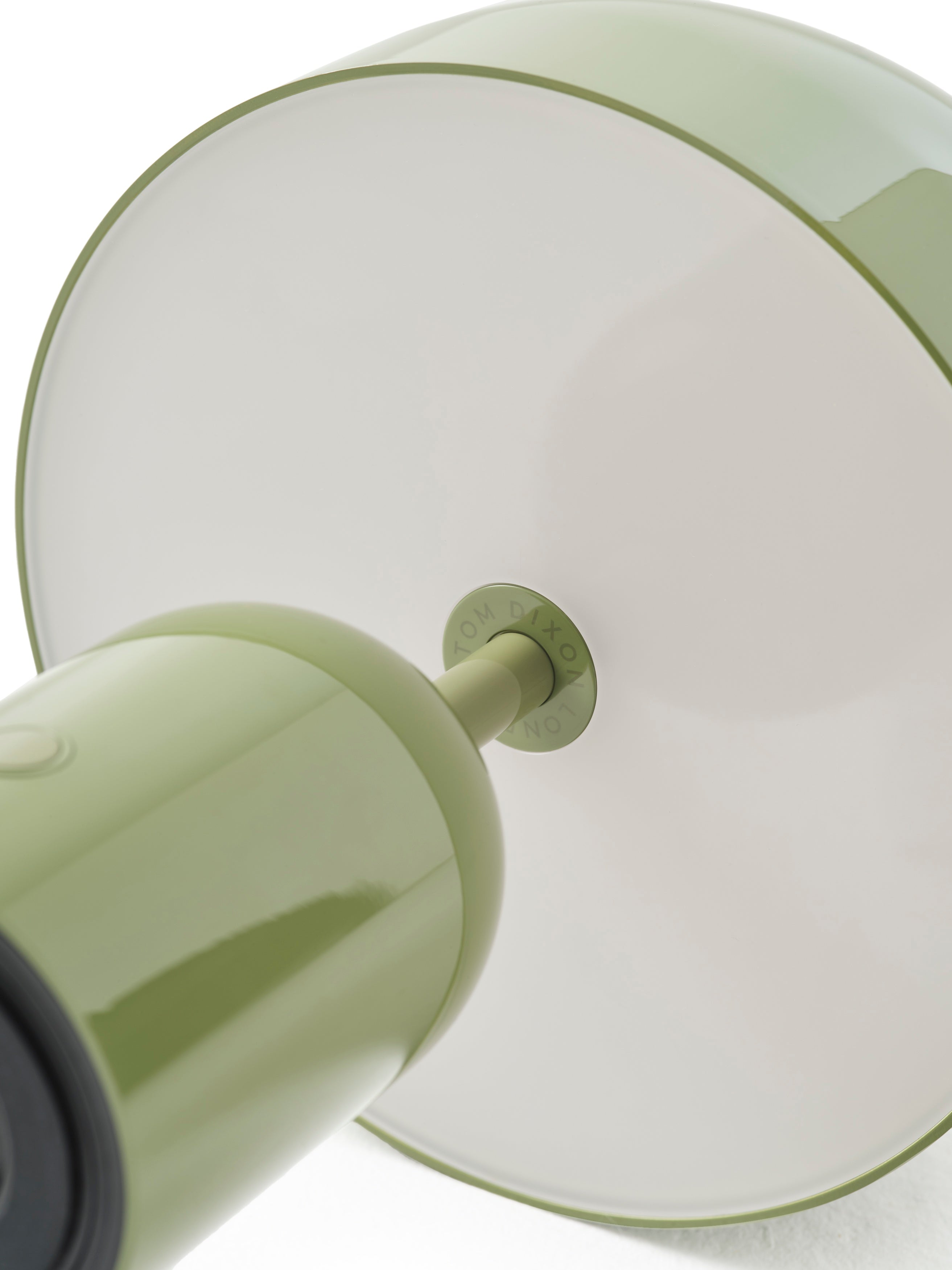 Prenosná stolná lampa BELL zelená