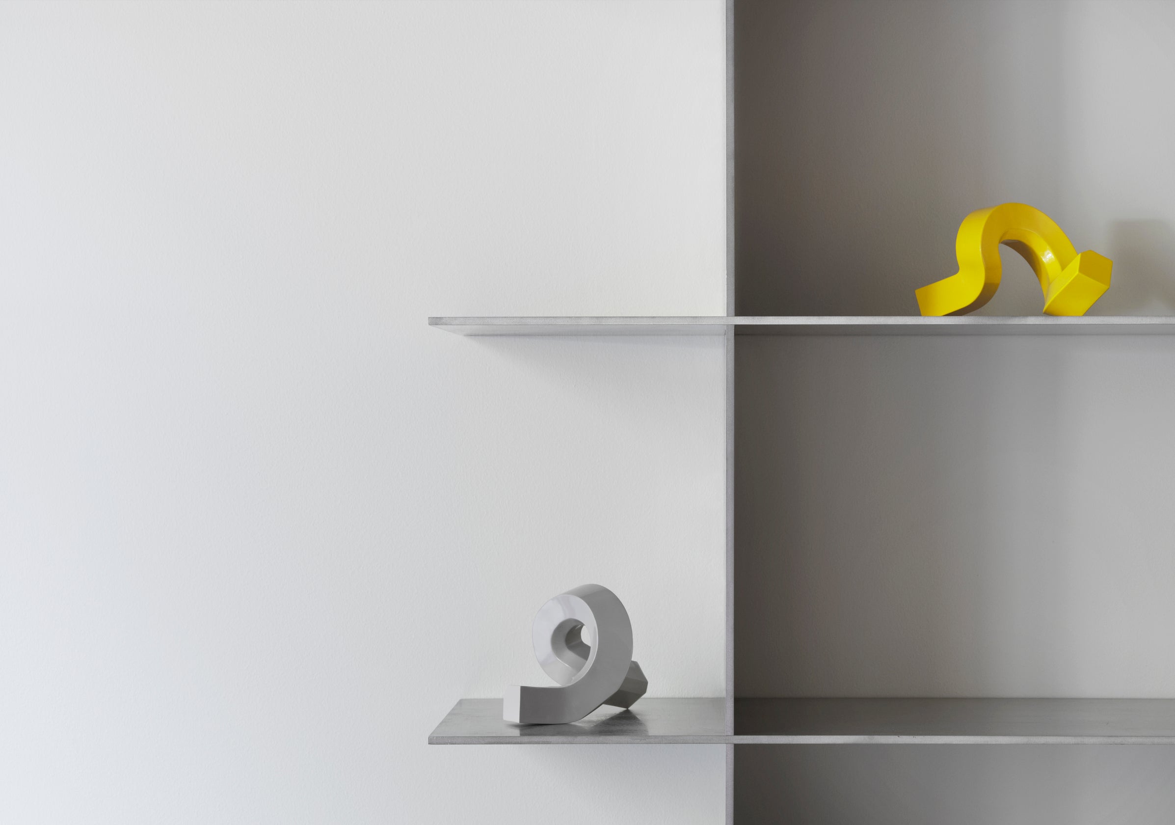 CROOKED ONE Candle Holder Yellow