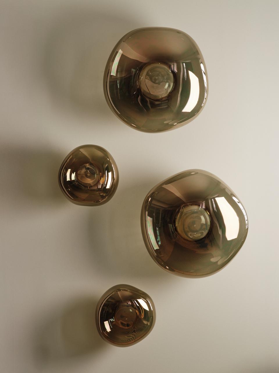 Nástenné svietidlo MELT hnedé