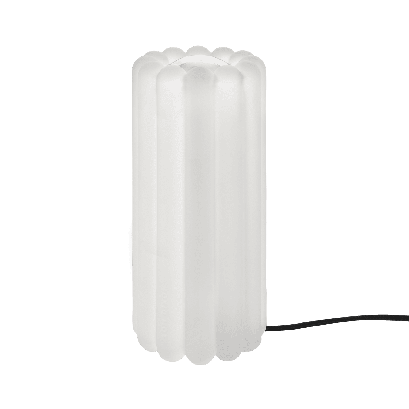 Stolná lampa PRESS matné sklo