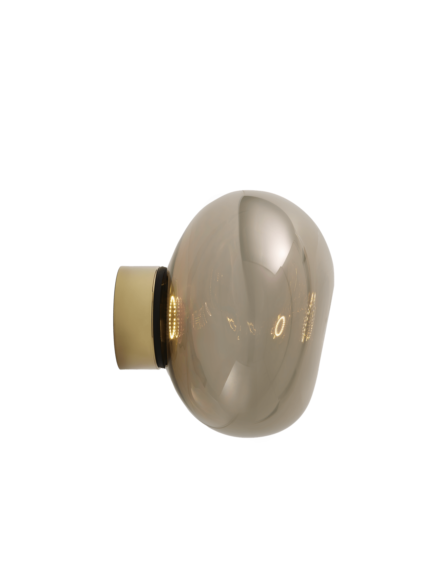 Nástenné svietidlo MELT hnedé