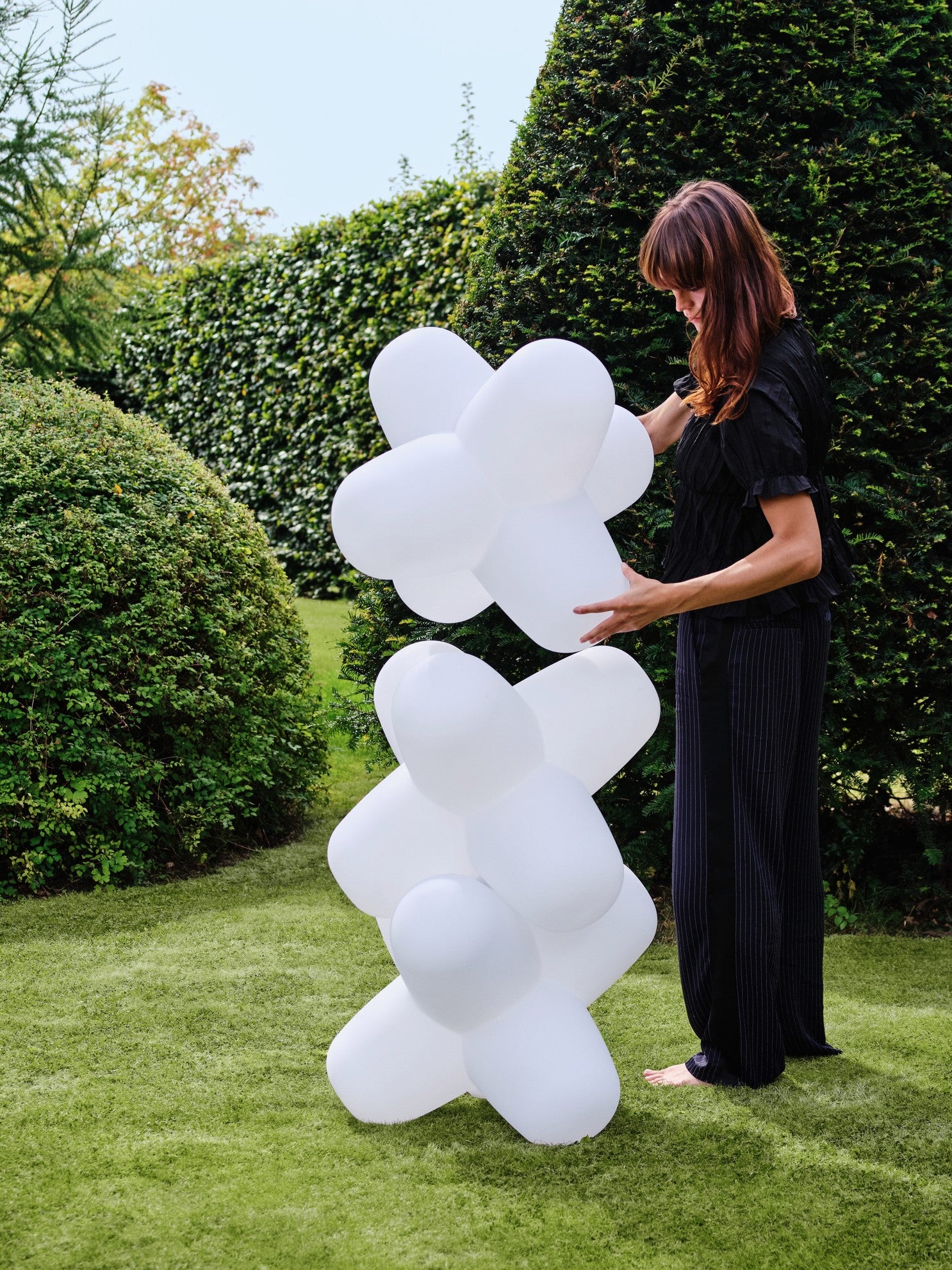 Prenosná lampa JACK biela