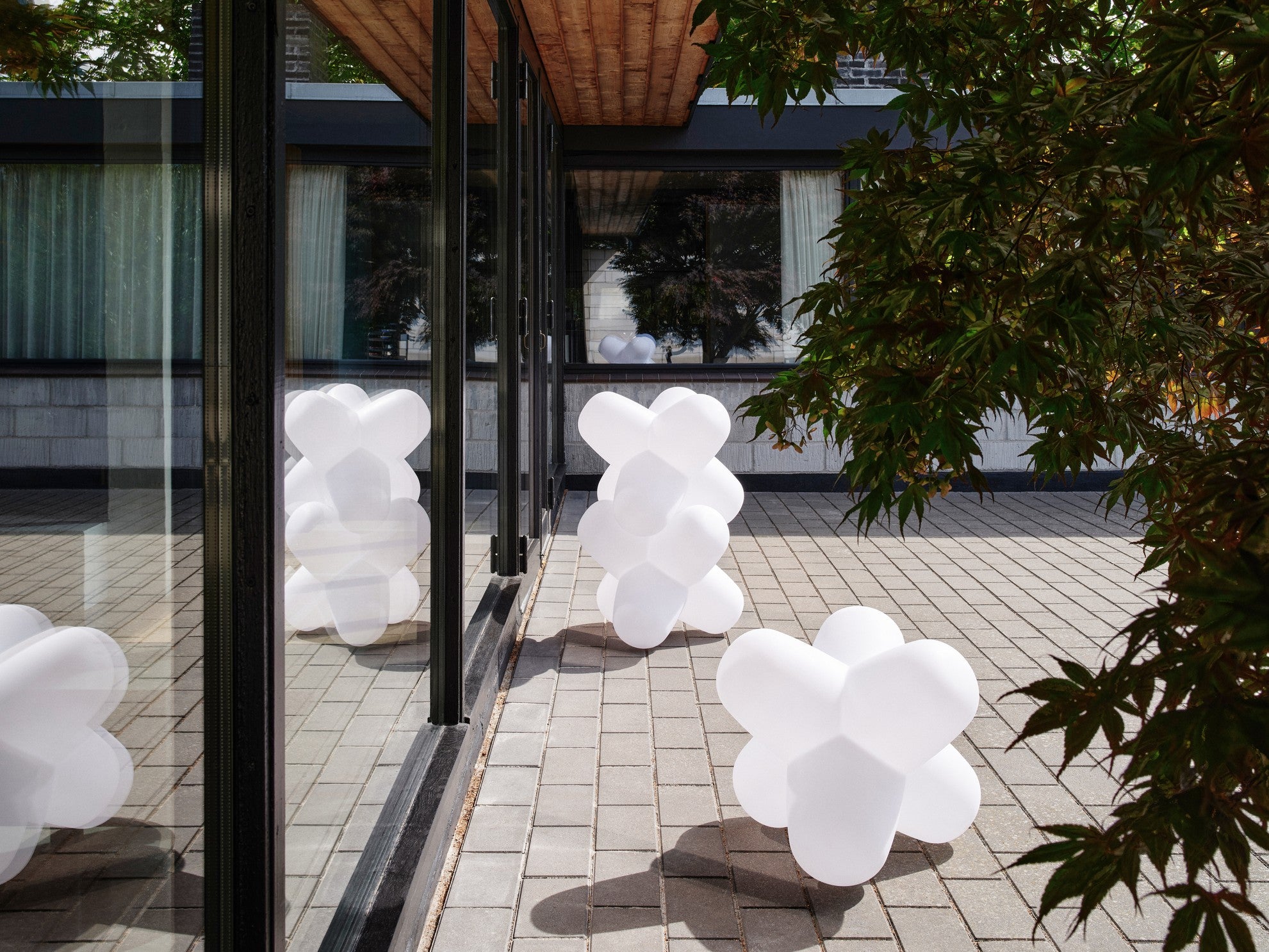 Prenosná lampa JACK biela