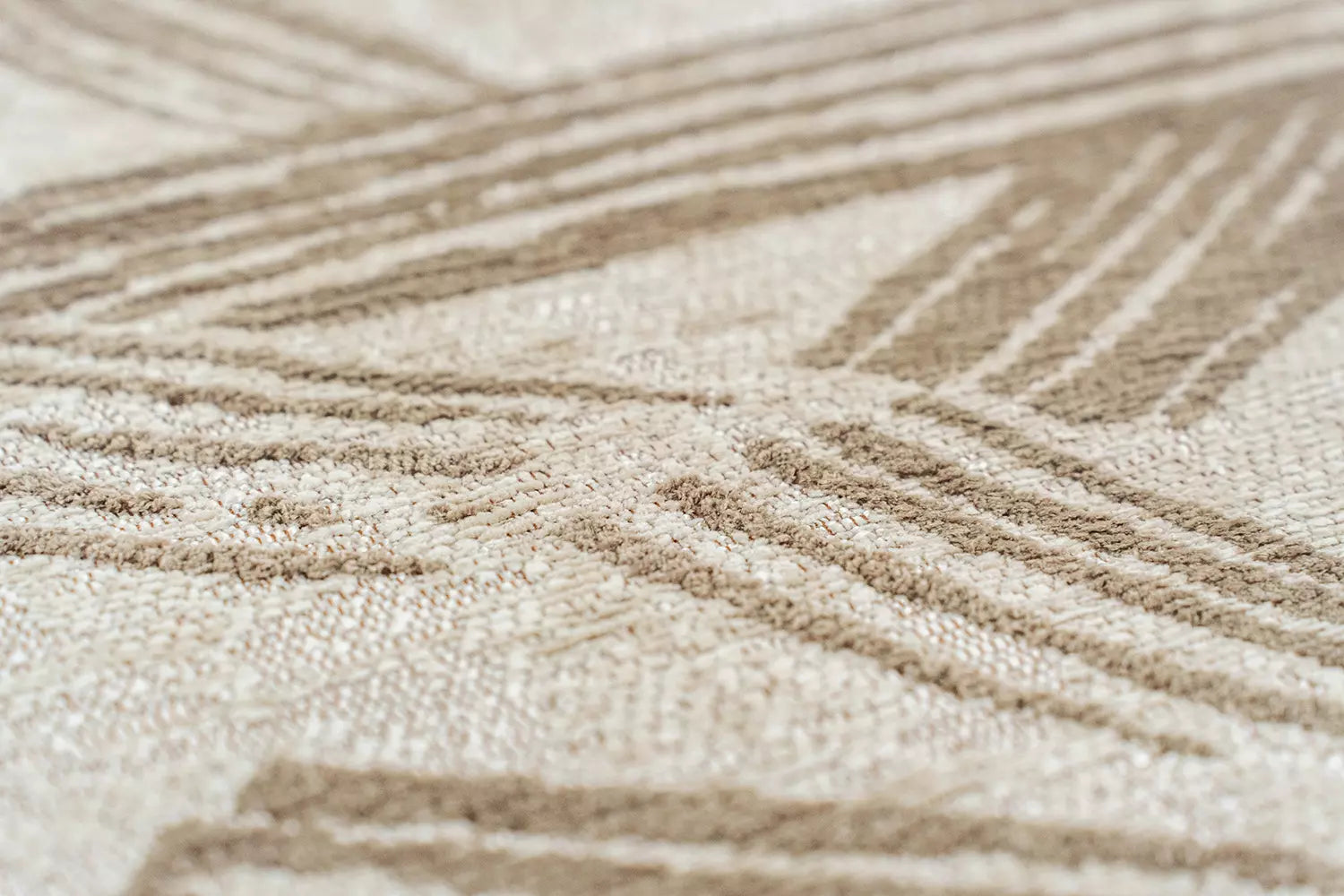 KANJI Beige Carpet with Cream