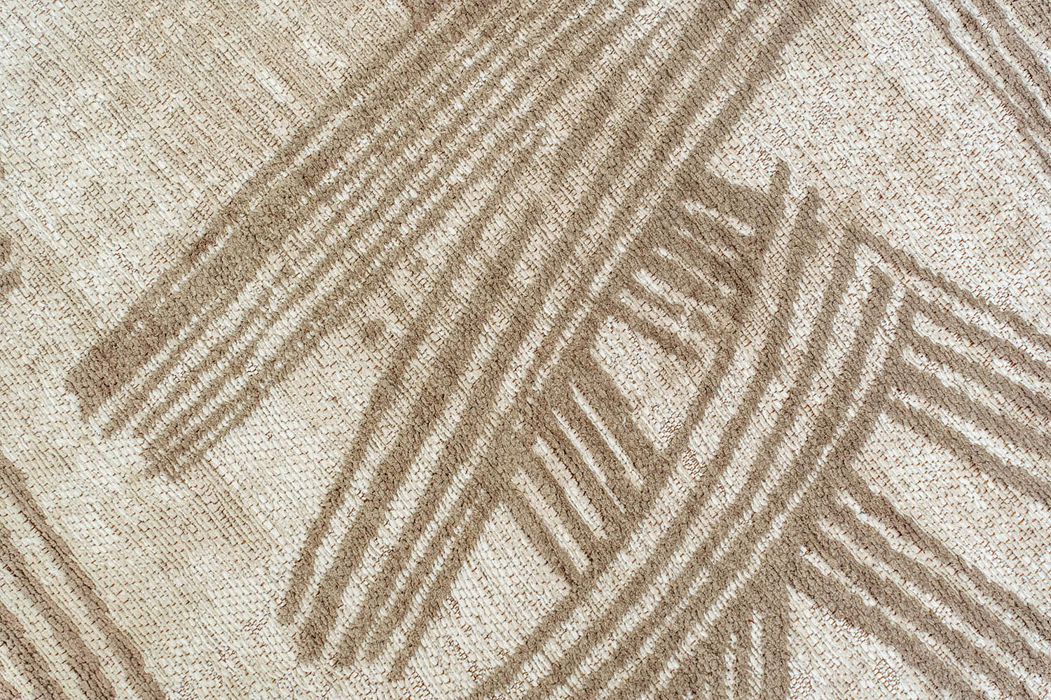 KANJI Beige Carpet with Cream