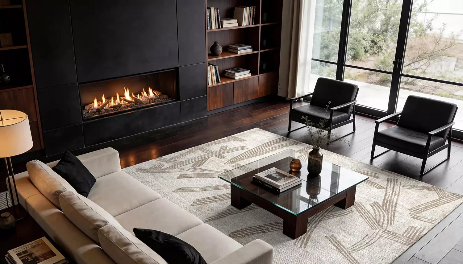 Koberec KANJI béžový s krémovým