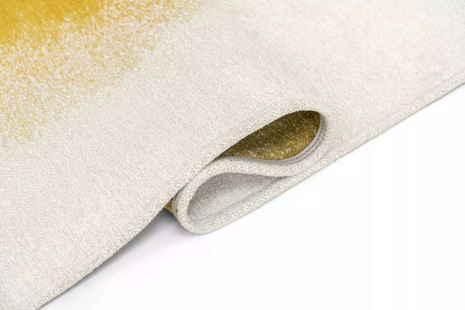 Koberec DROP biely so žltým