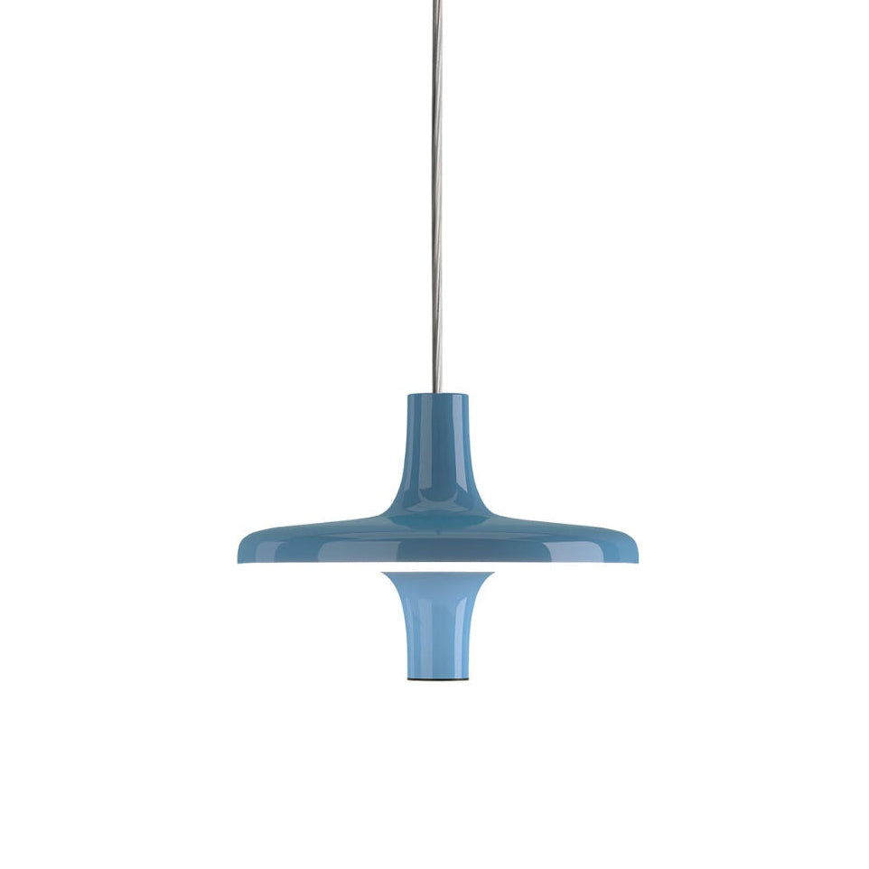AVRO pendant lamp in glossy blue