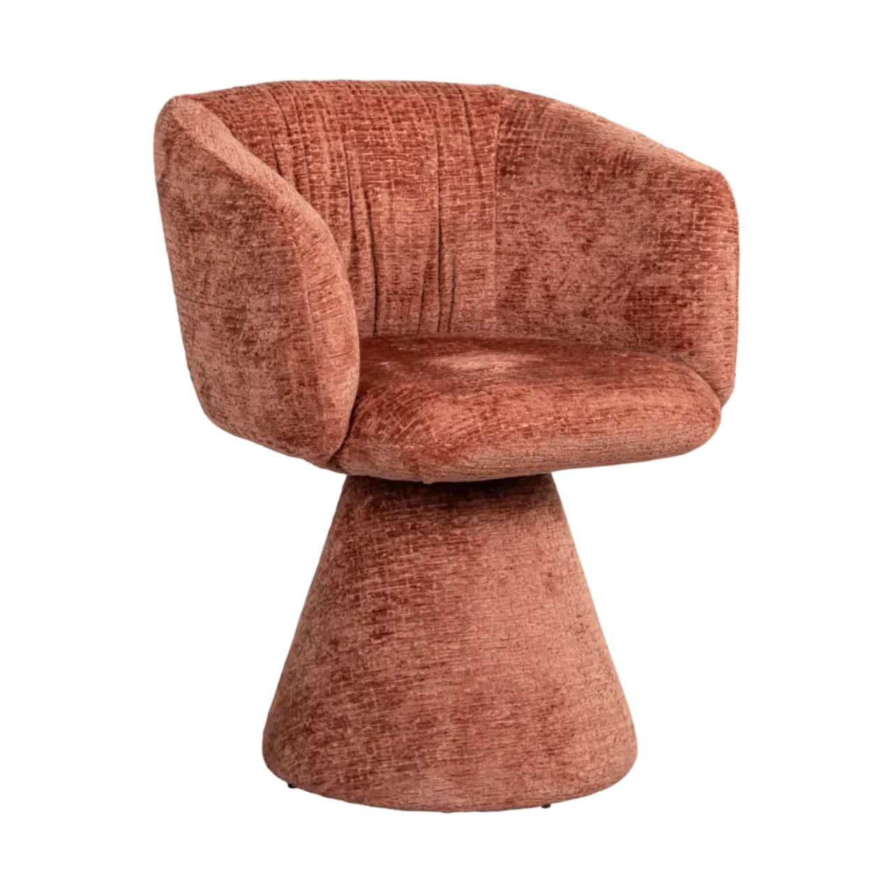 MADELINE swivel chair terracotta