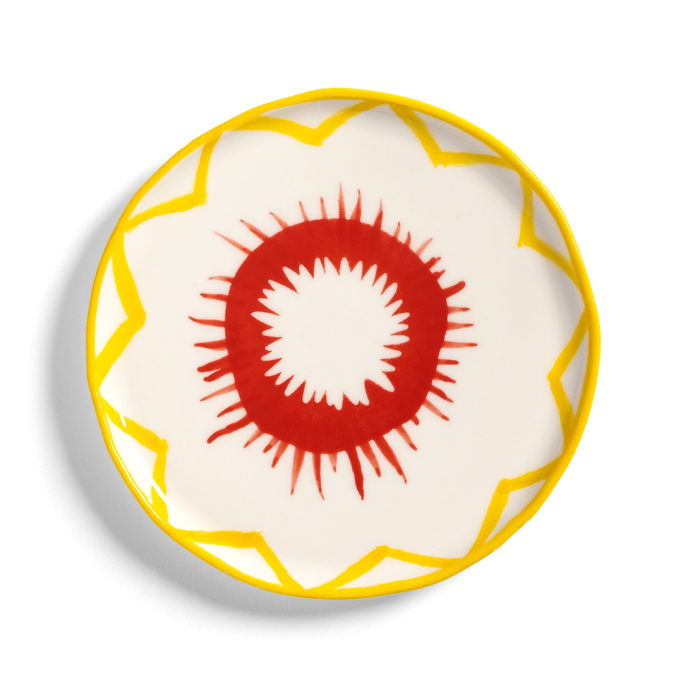 Súprava dezertných tanierov FESTIVO farebná porcelán