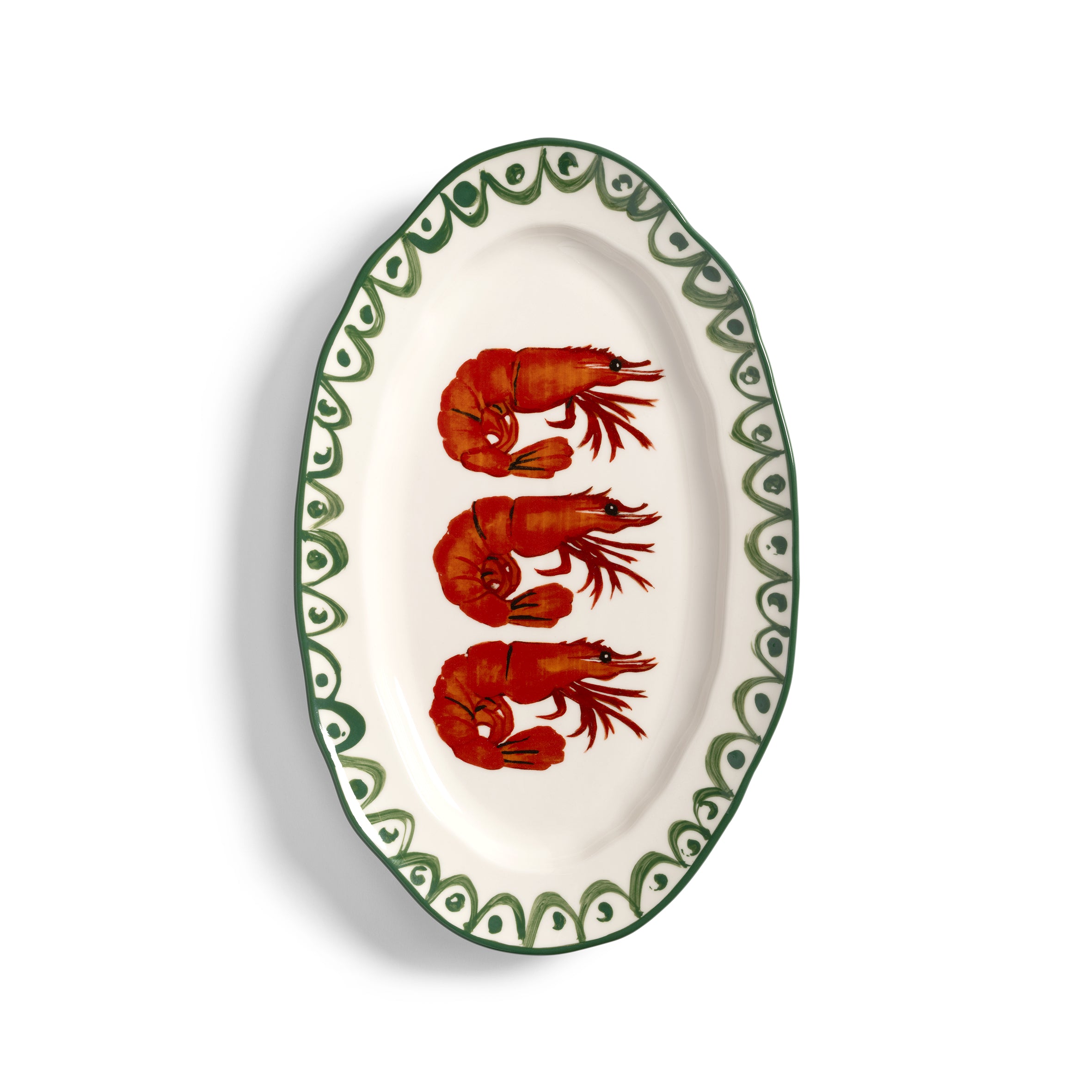 Hlboký tanier SIRENE SHRIMP porcelánový