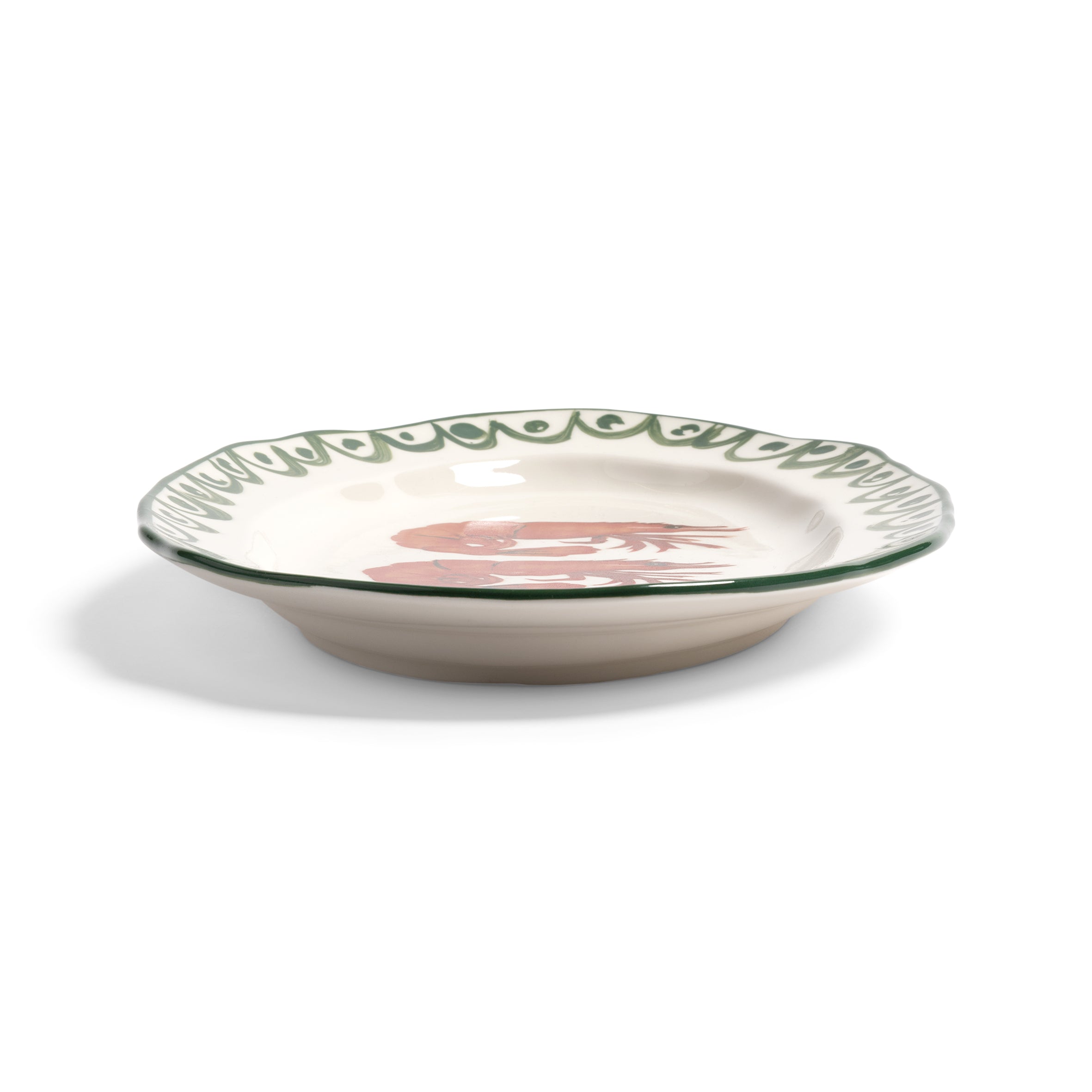 Hlboký tanier SIRENE SHRIMP porcelánový