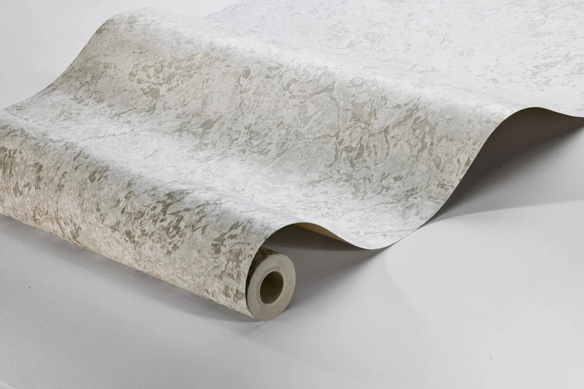 Tapeta imitujúca mramor TRAVERTINE teplá biela