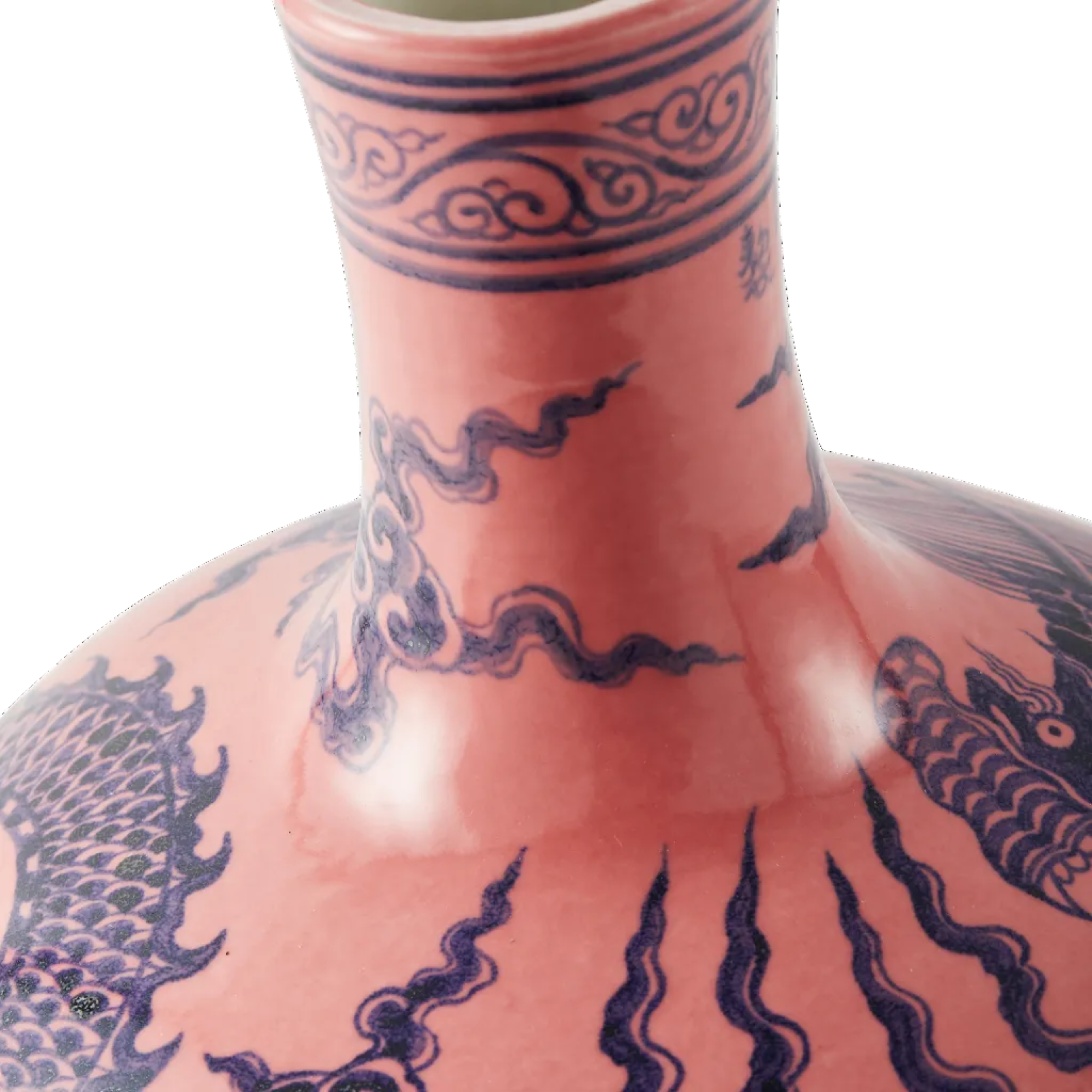 Dragon Ball Body Vase Pink with Purple