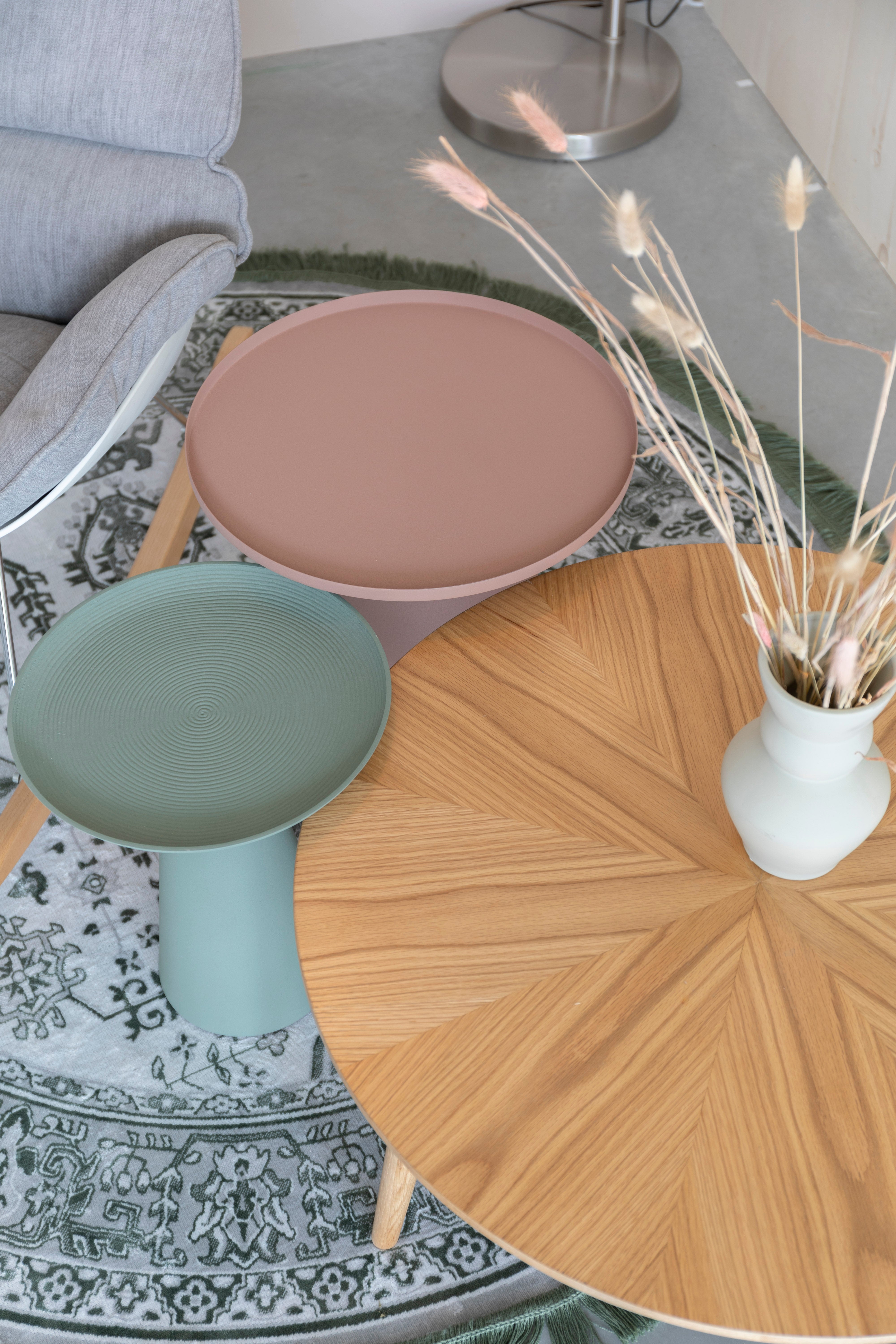 Bočný stolík RINGAR zelený