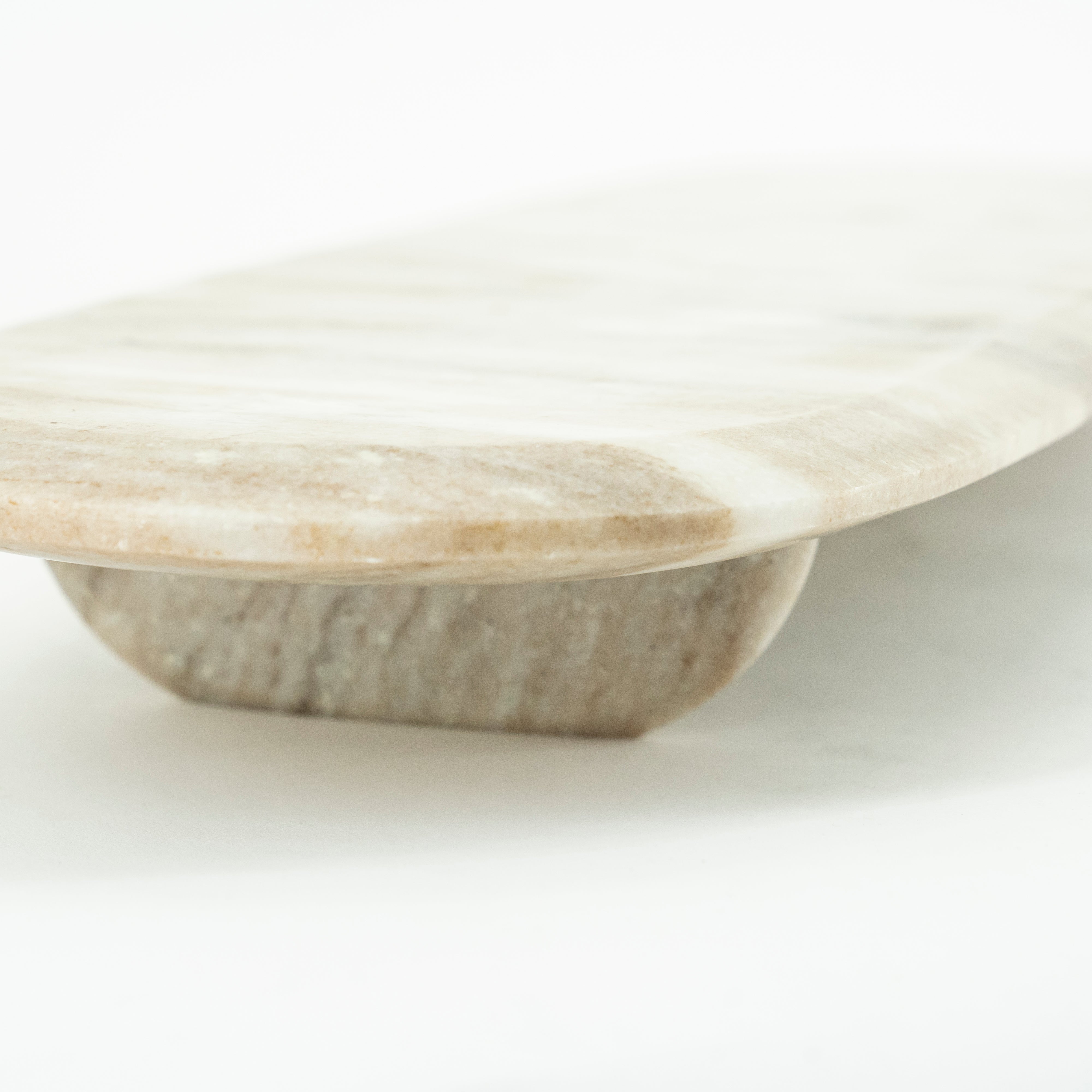 Podnos BLANCH krémový mramor