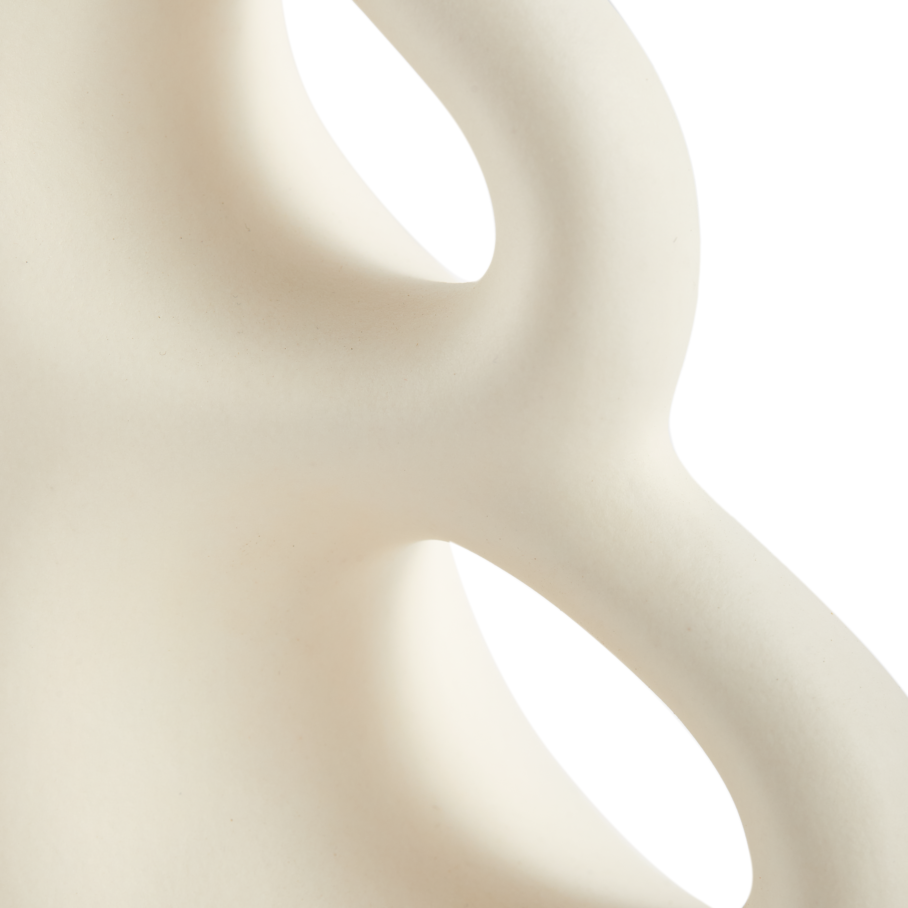 Váza TRI UŠI biela