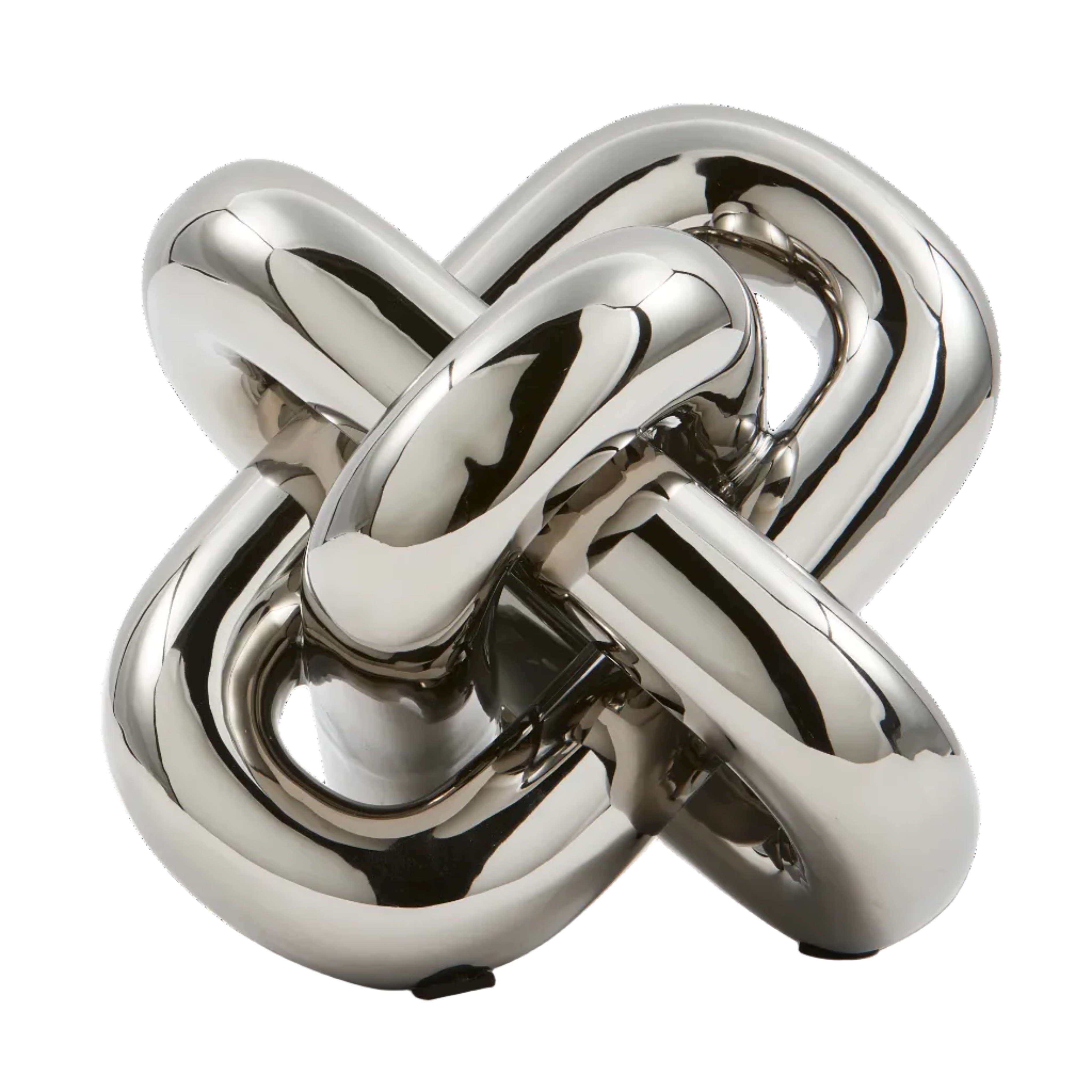 Dekoračná figúrka POHYBOVÝ ŤAHAČ strieborná