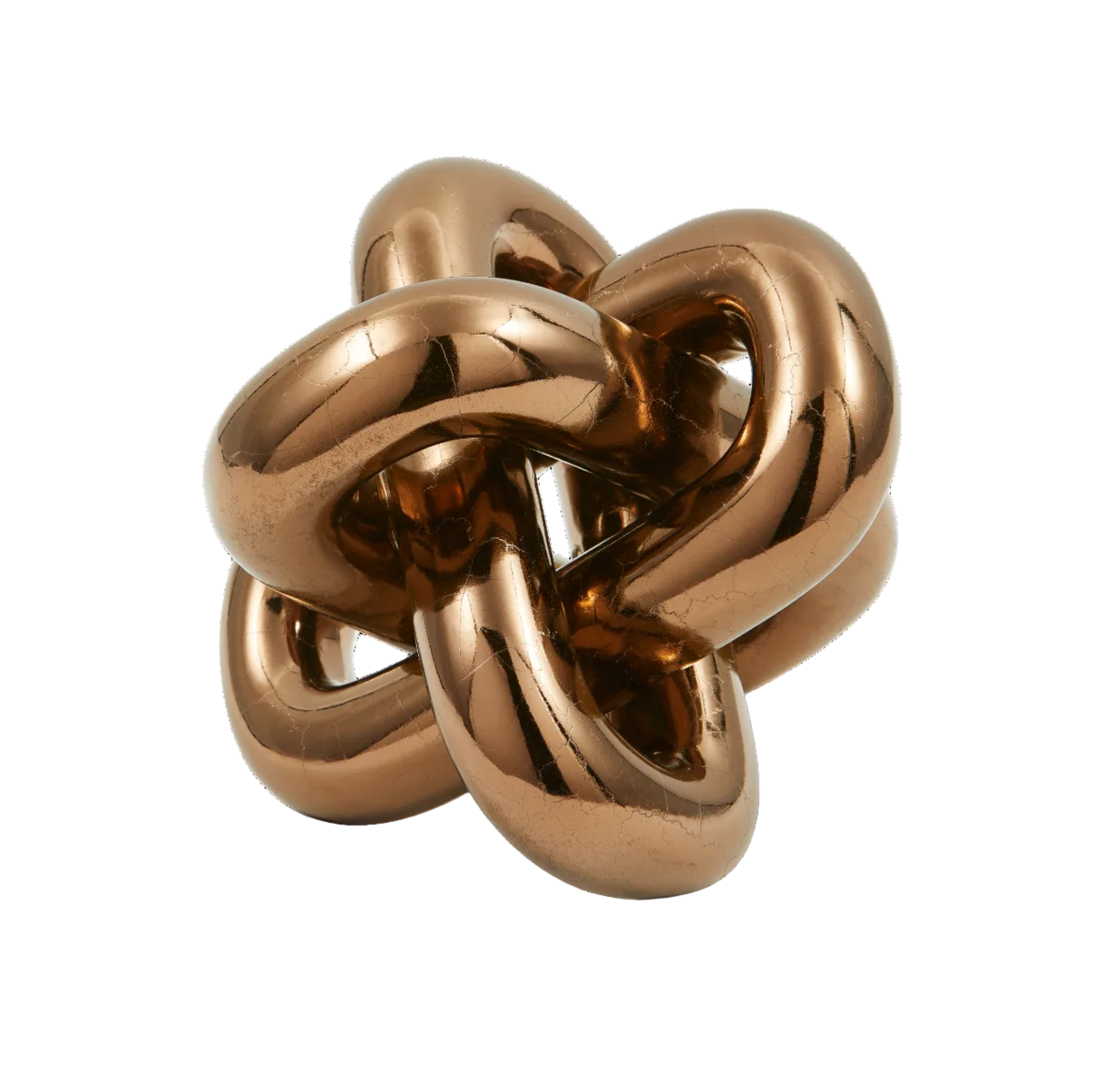 Dekoračná figúrka POHYBOVÝ ŤAHAČ medená