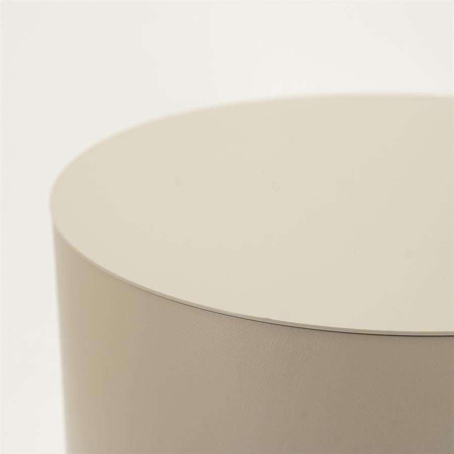 MESITA taupe side table