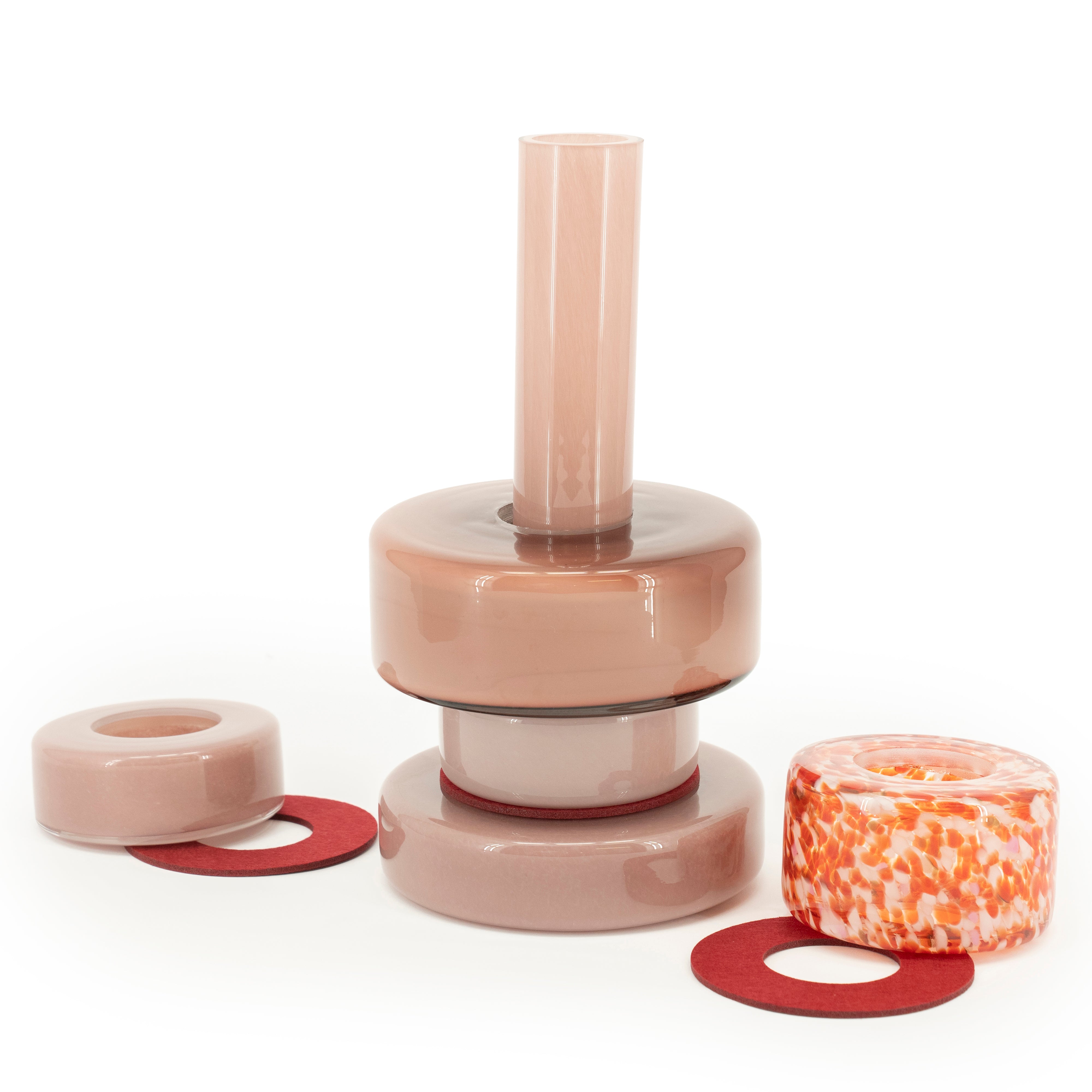 Ružový váza GOLAS