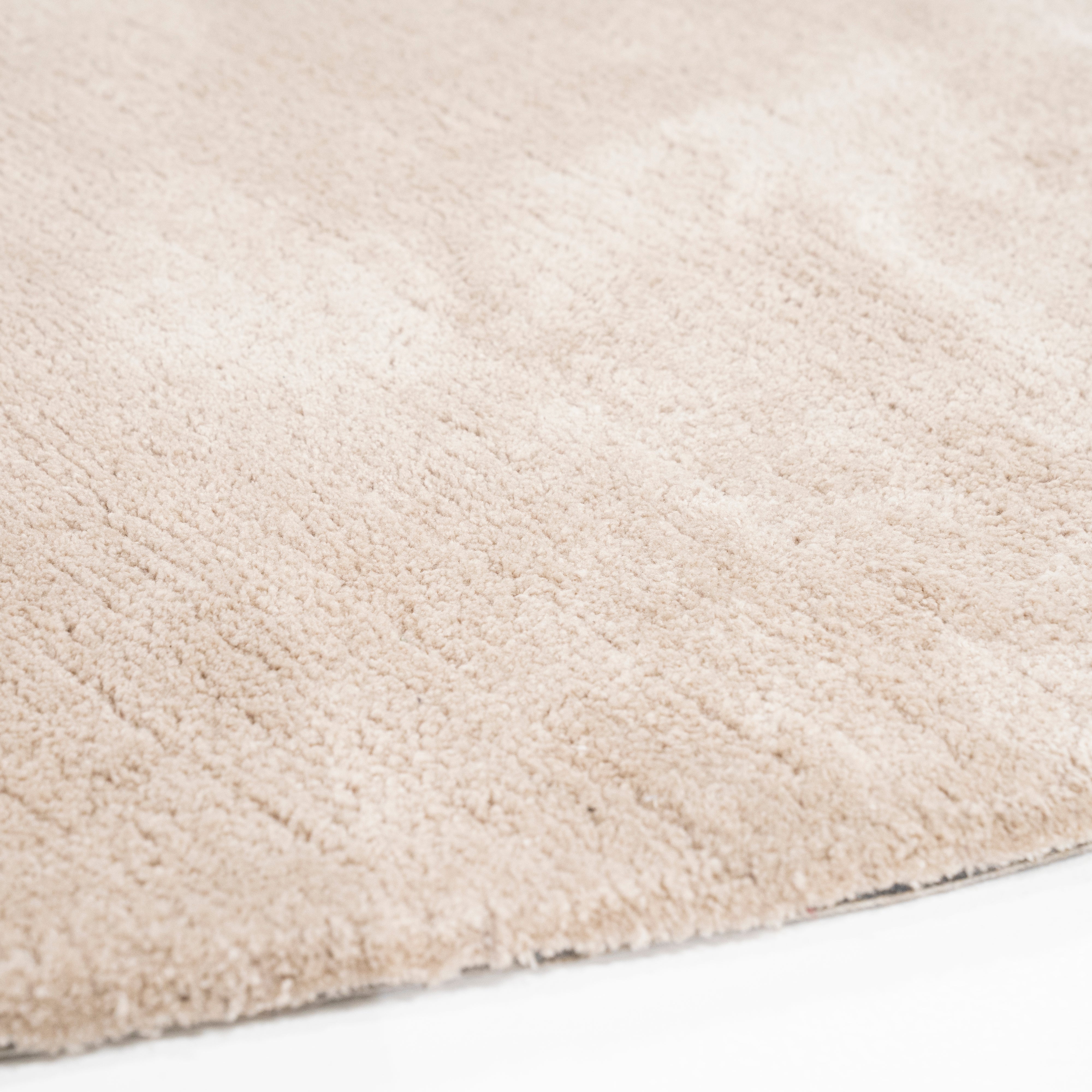 Oval rug PRAIA beige