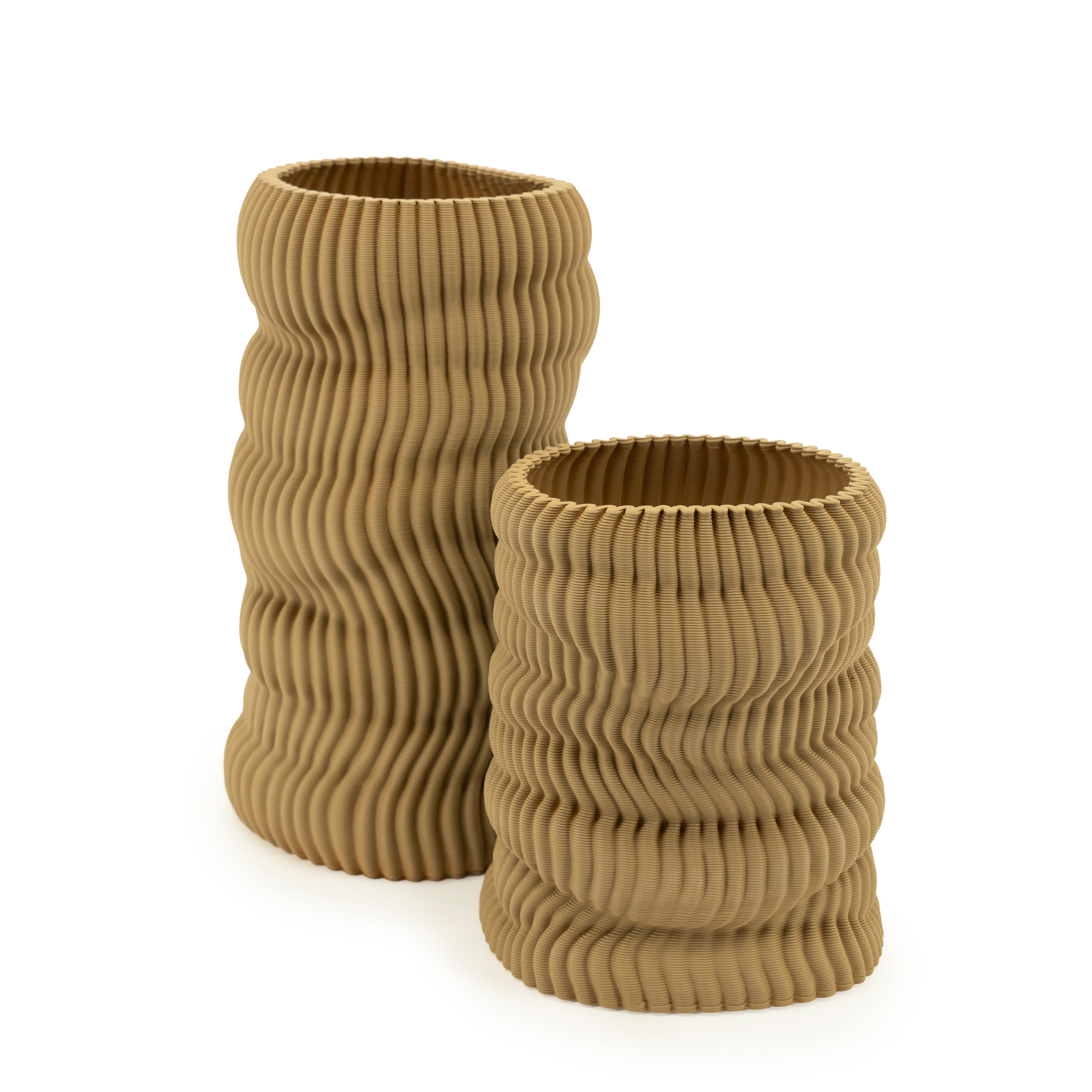 Váza MAE béžová keramika