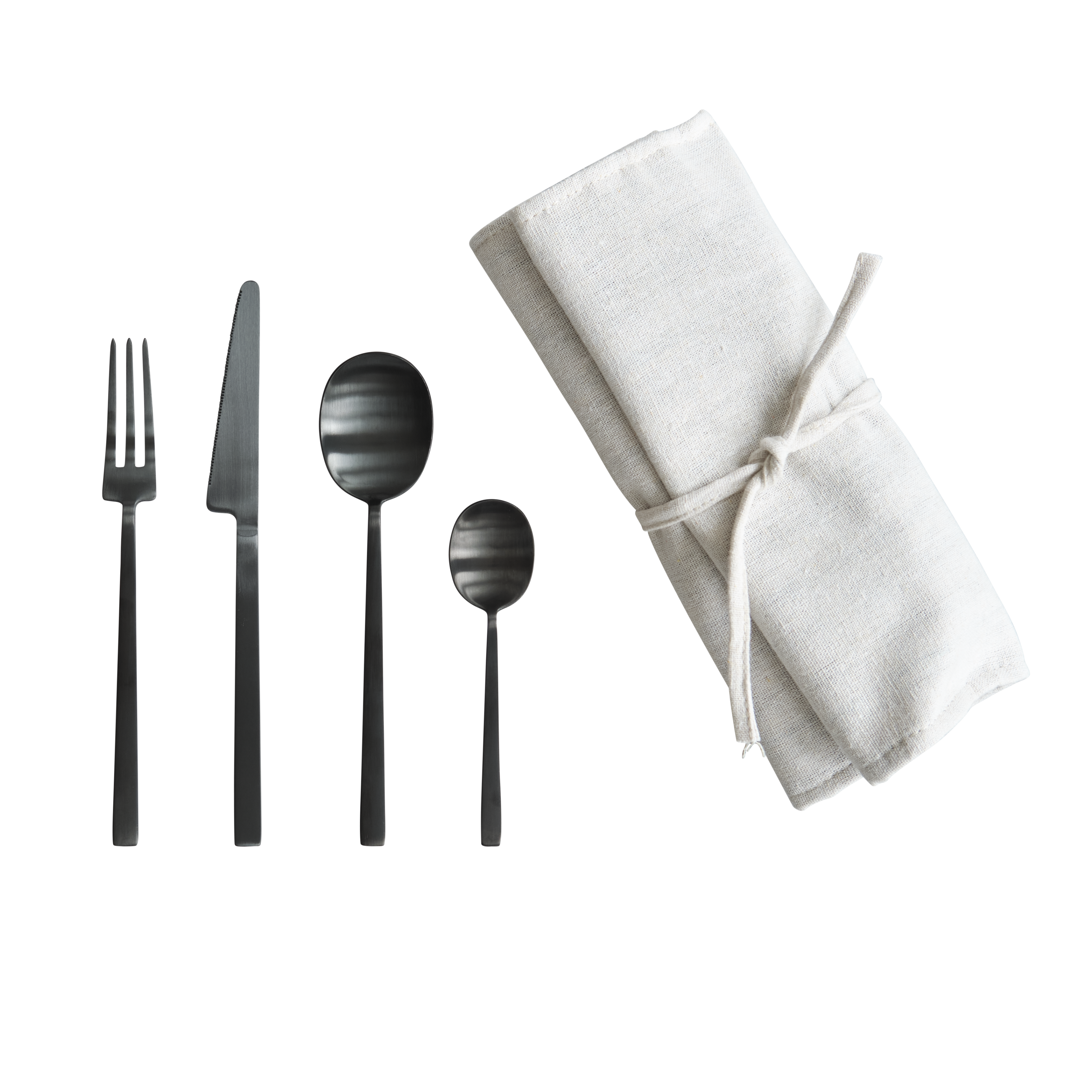 KOGEI Black Cutlery Set