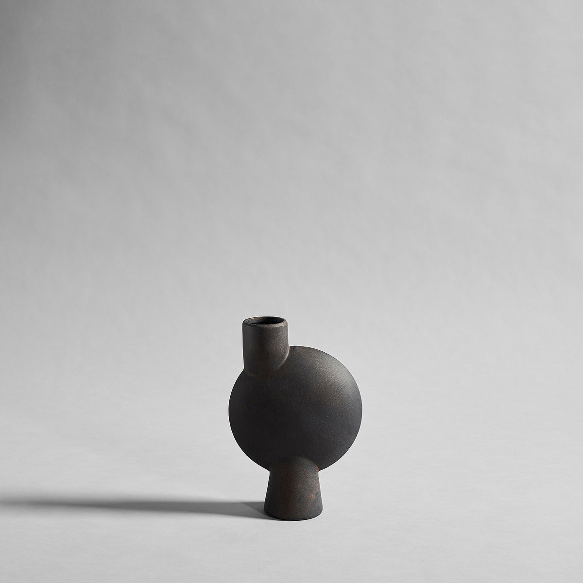 Wazon SPHERE BUBL ciemnobrązowy – rozmiar M