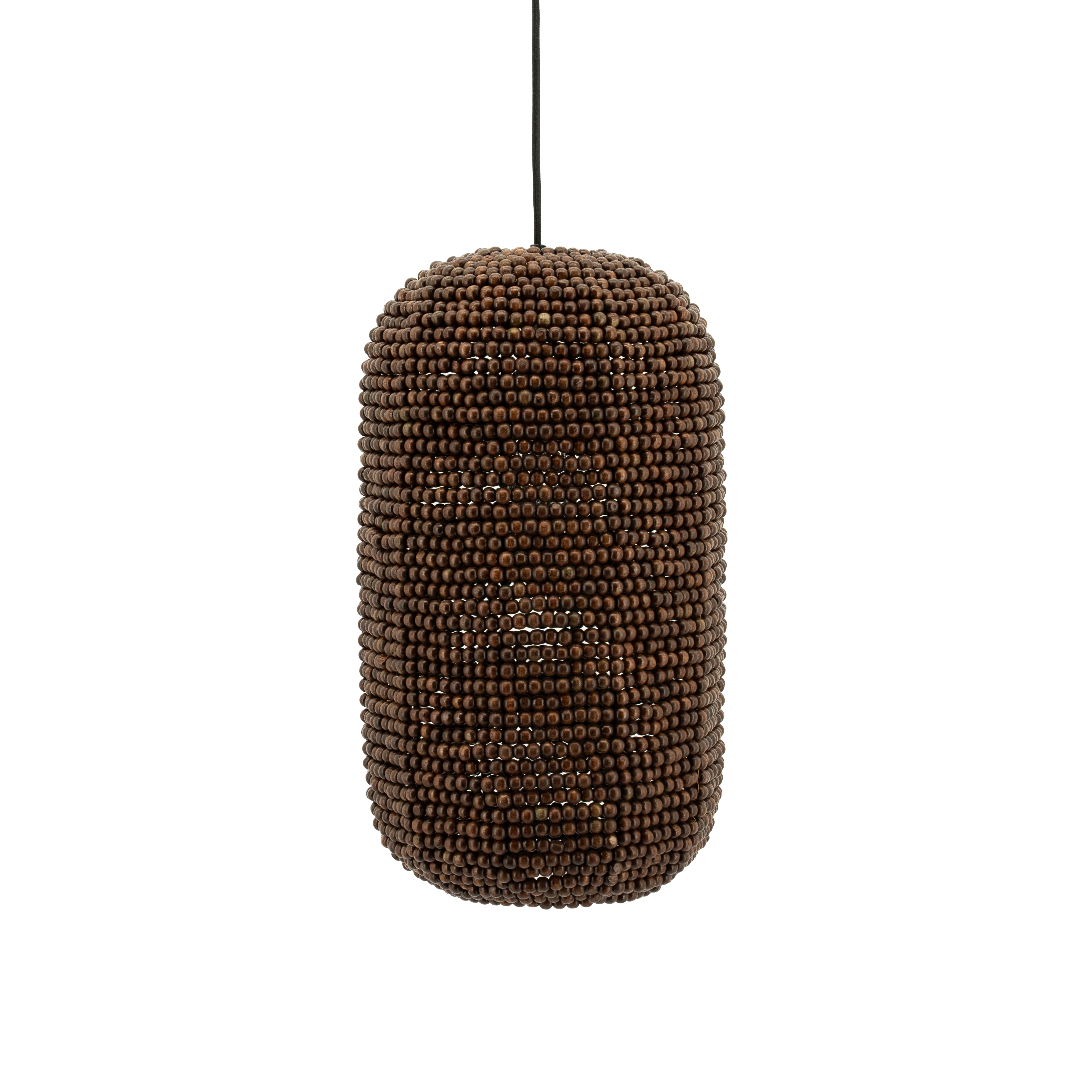 SHANGA pendant lamp dark wood