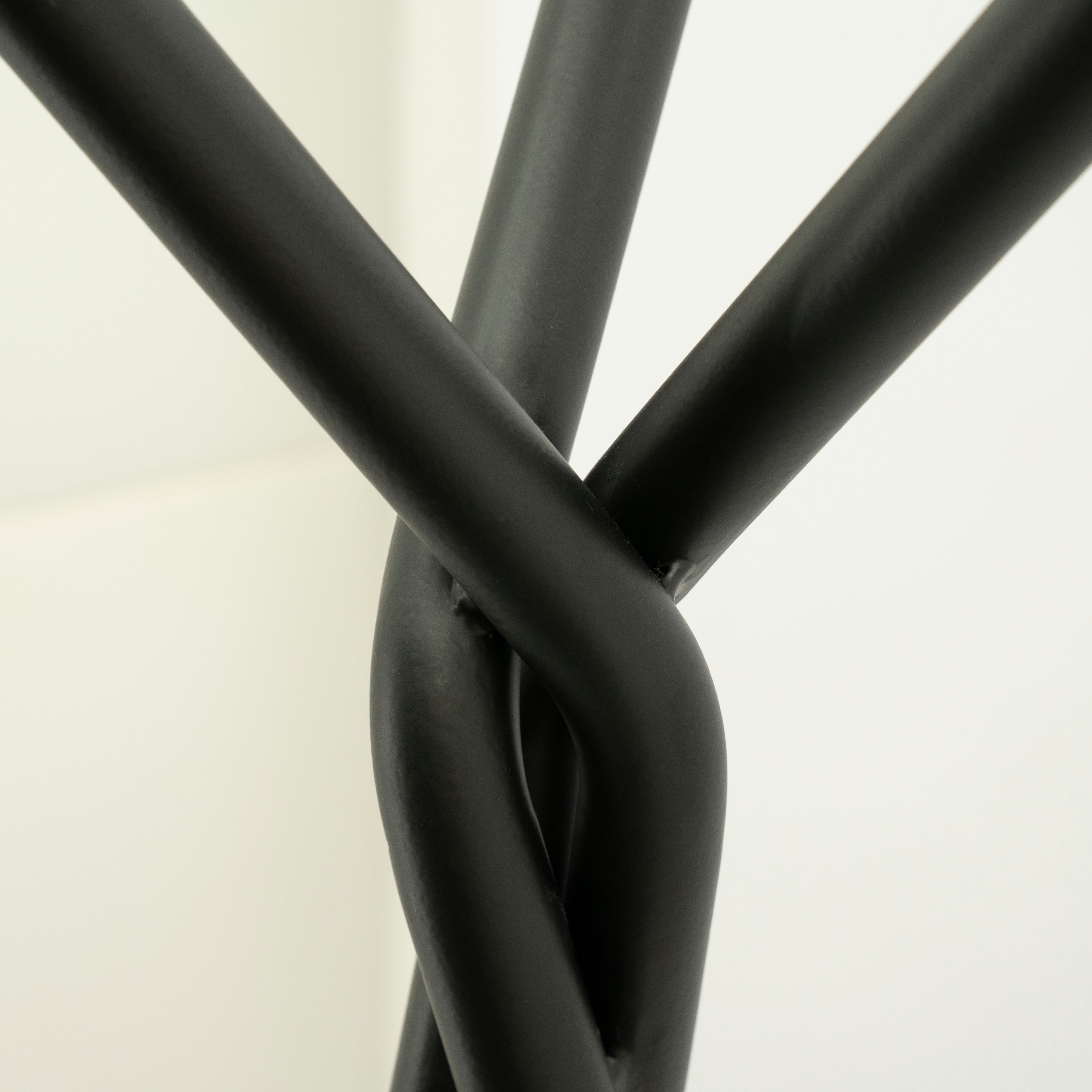 MATTO black standing coat rack