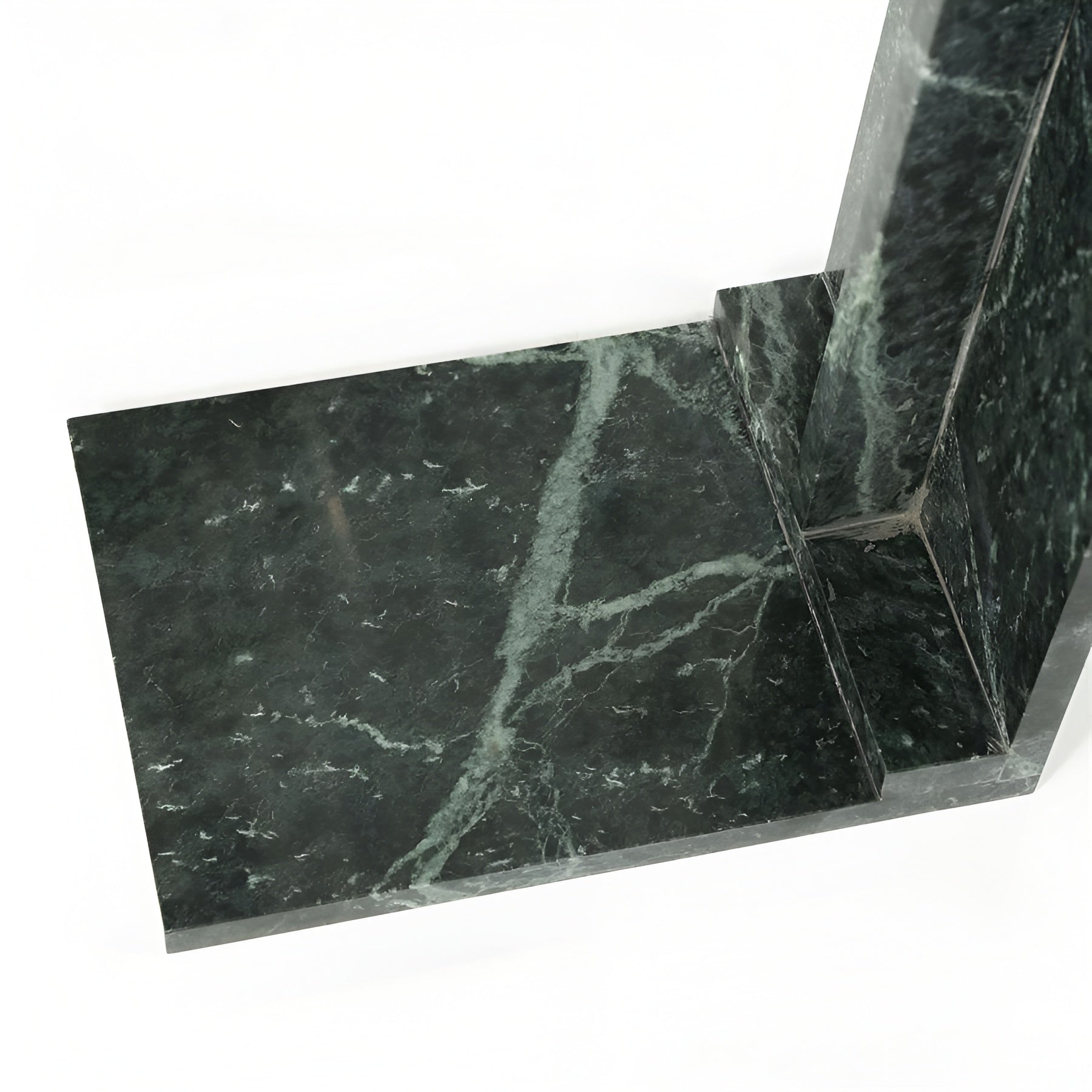 MIRAGE green marble side table