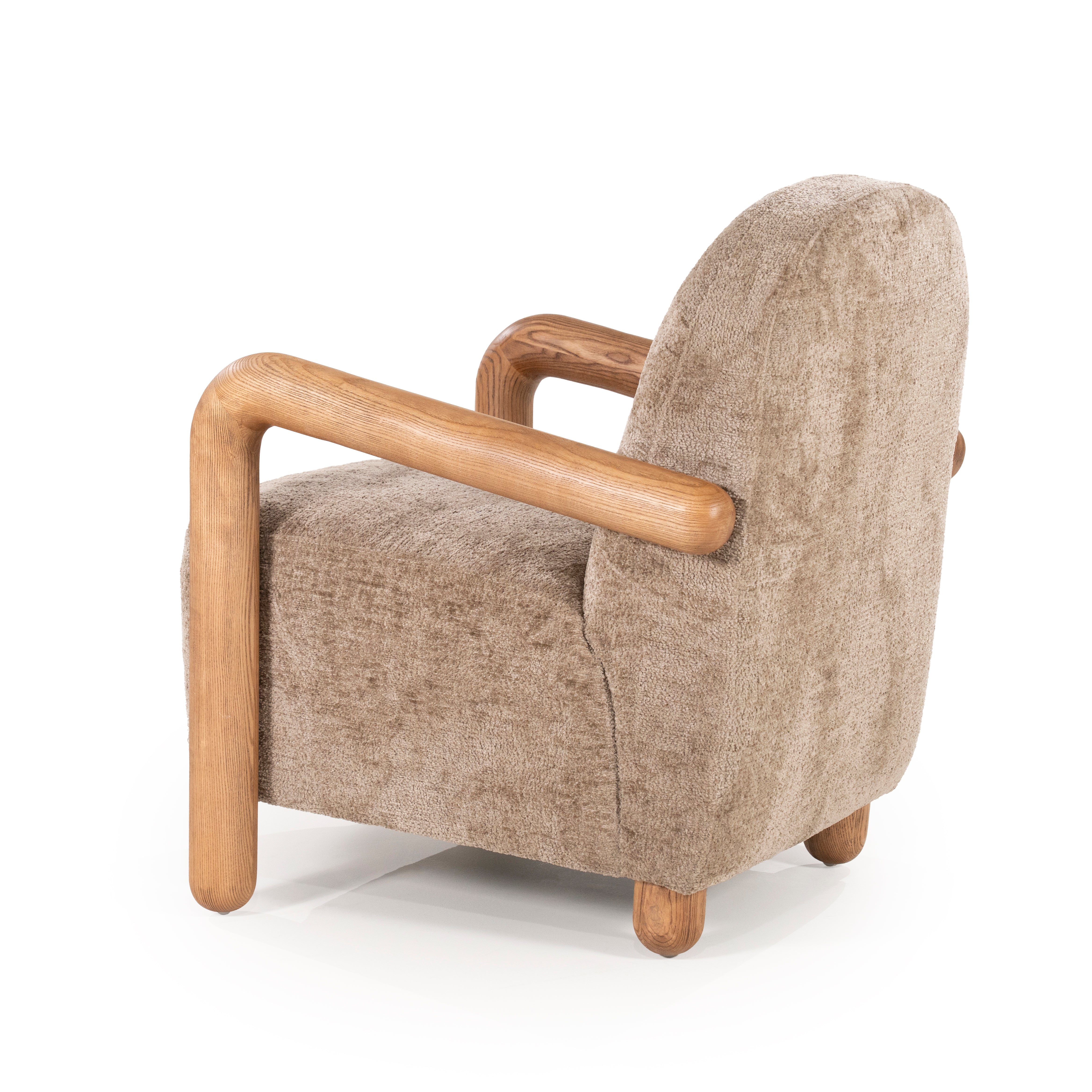 RETROVA Beige Armchair