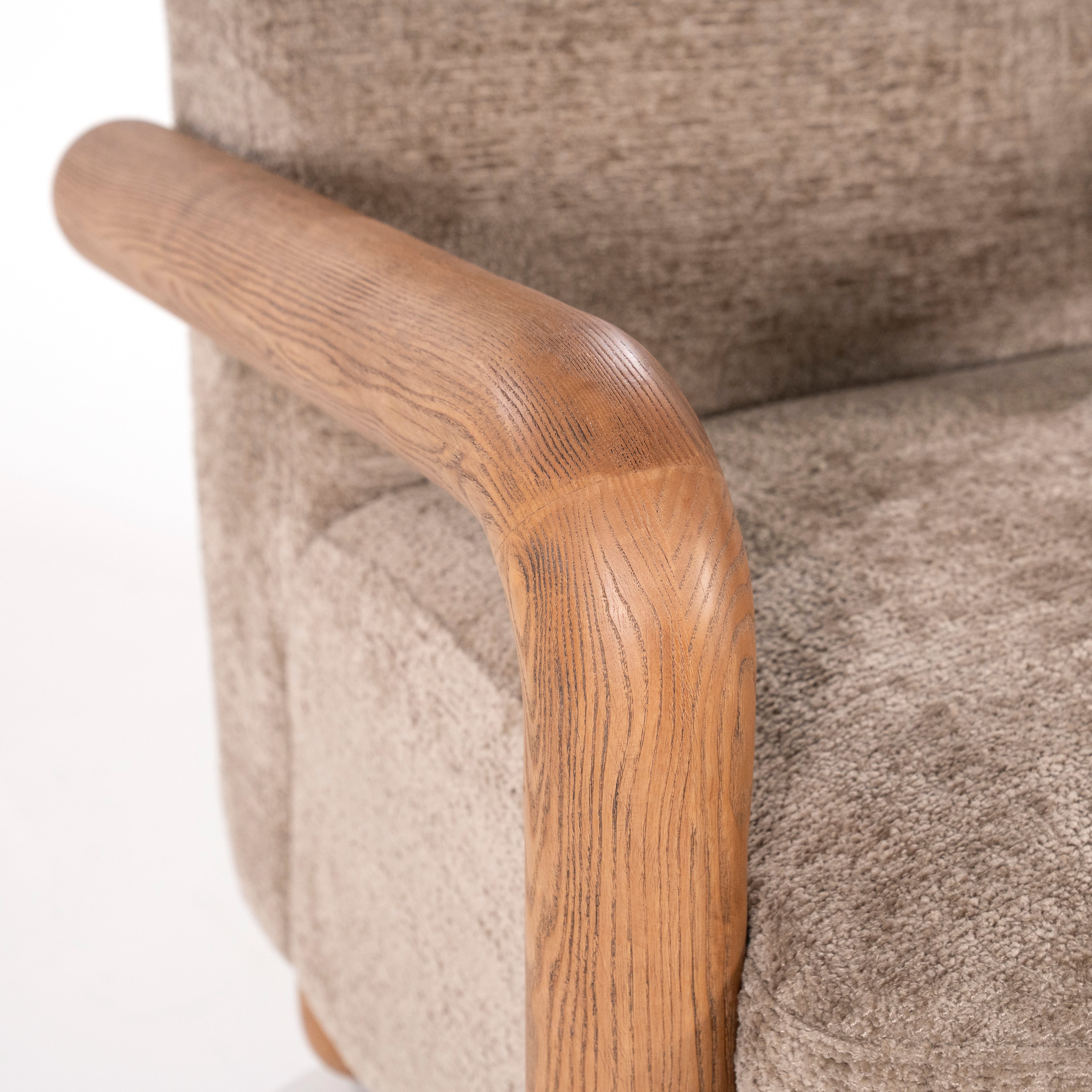 RETROVA Beige Armchair