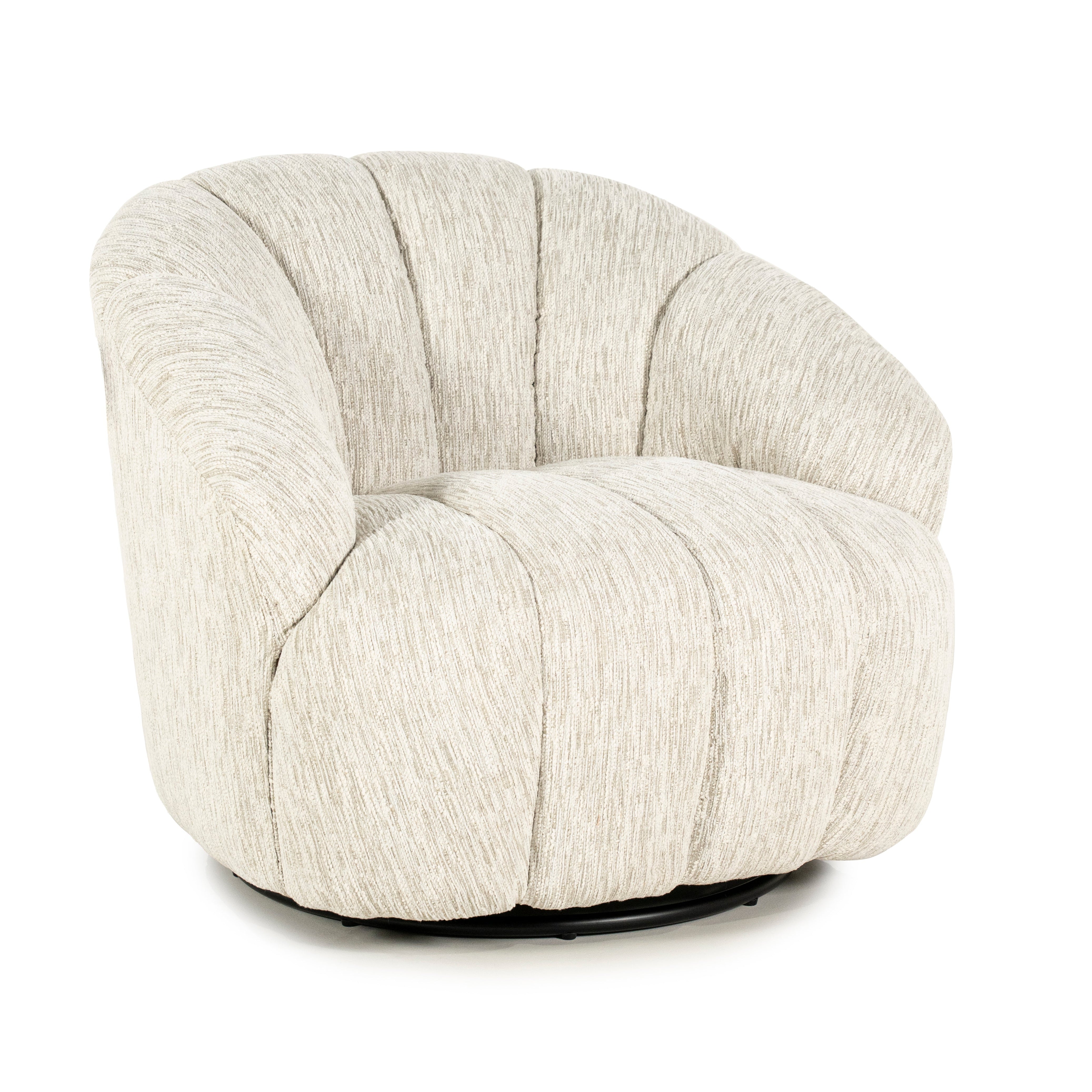 Otočný kreslo SOGNO béžové