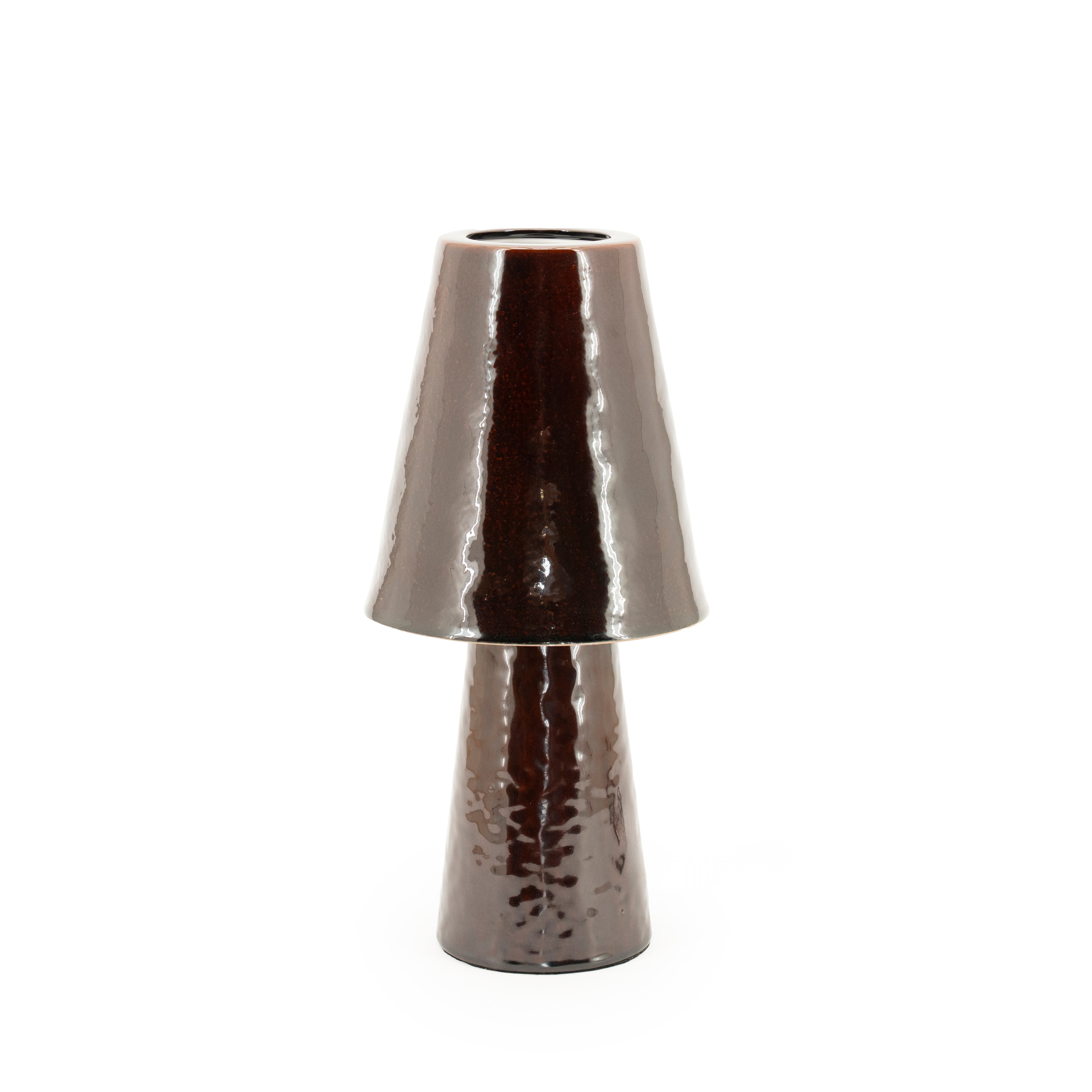 CLAYTON brown table lamp