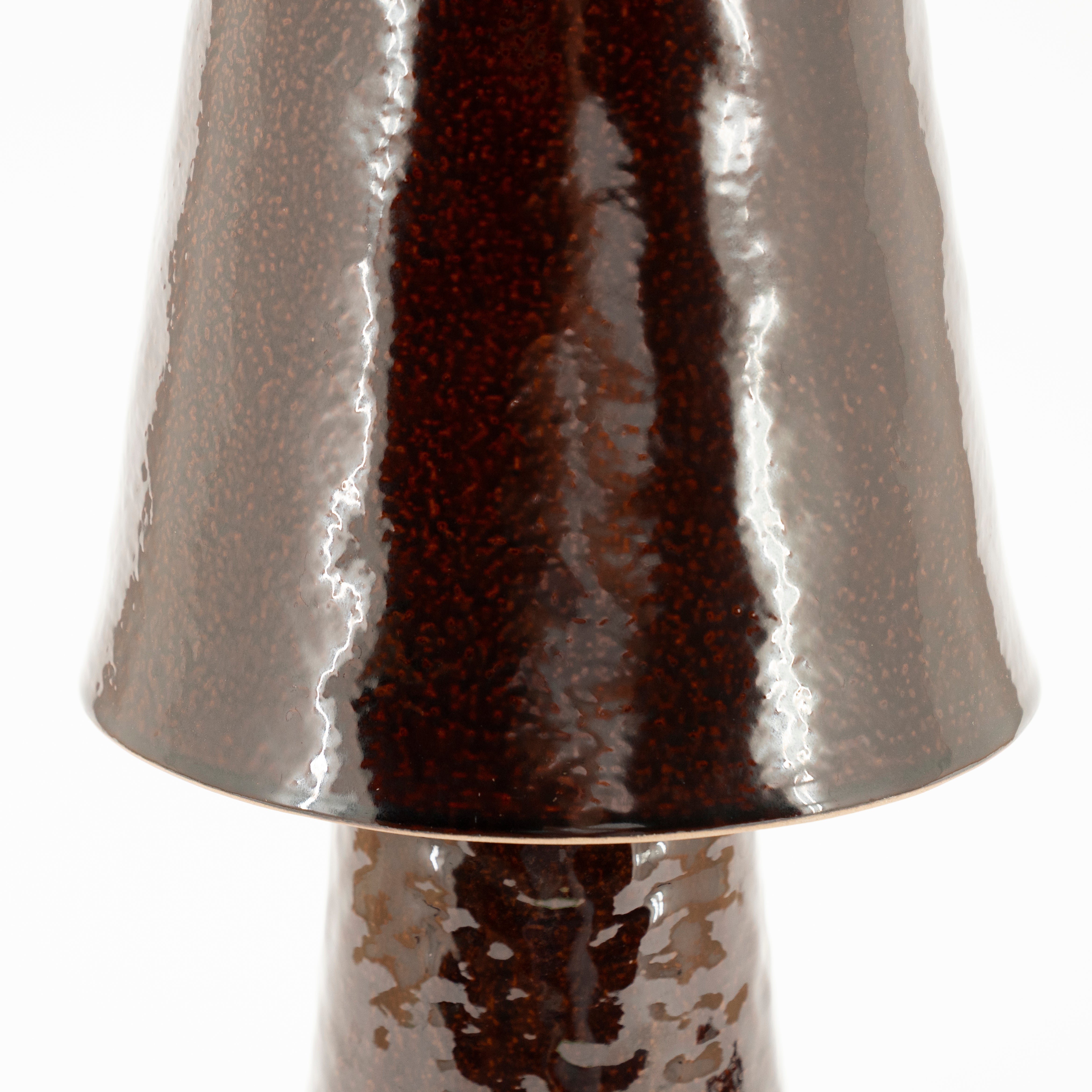 CLAYTON brown table lamp