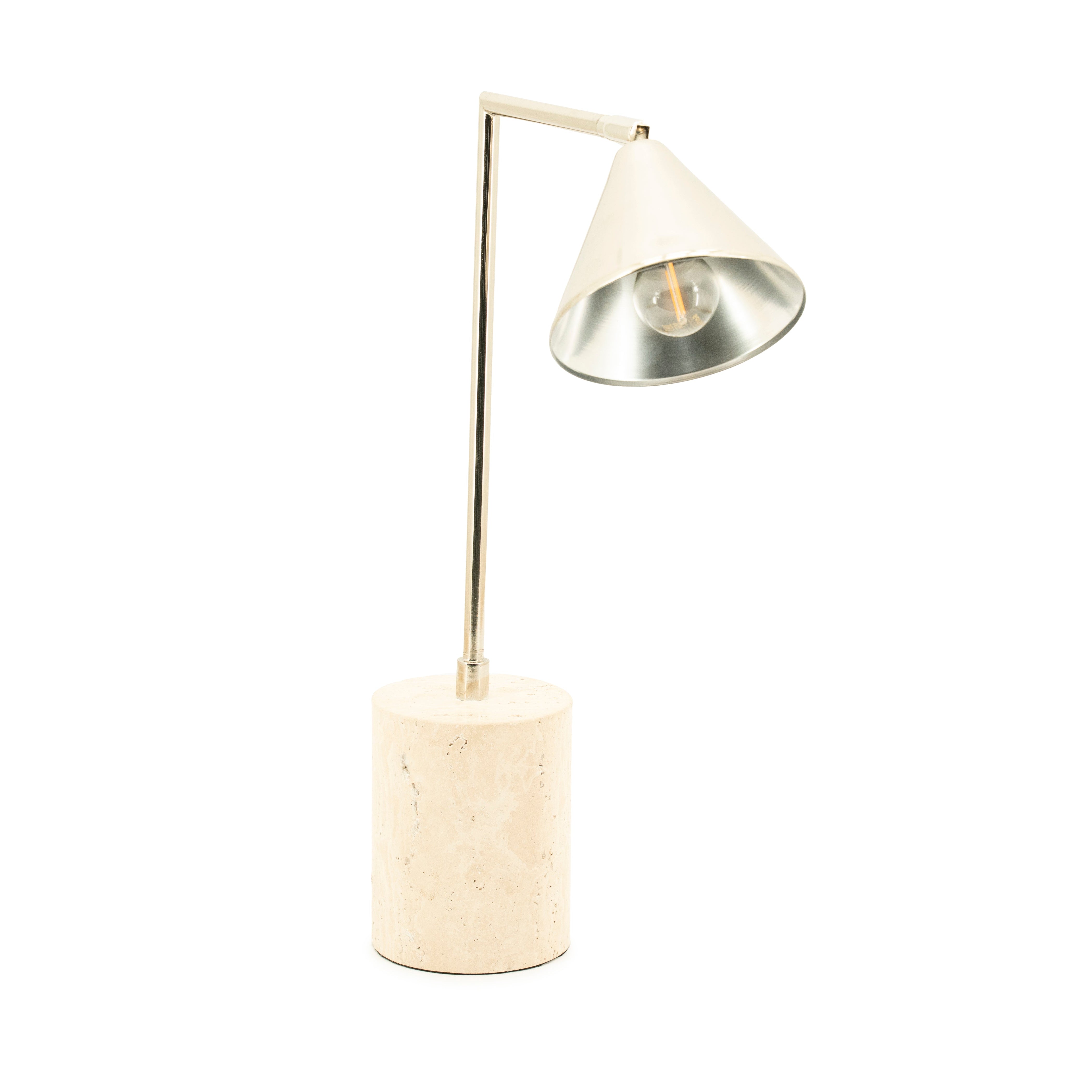 LUMINA Table Lamp Beige Marble