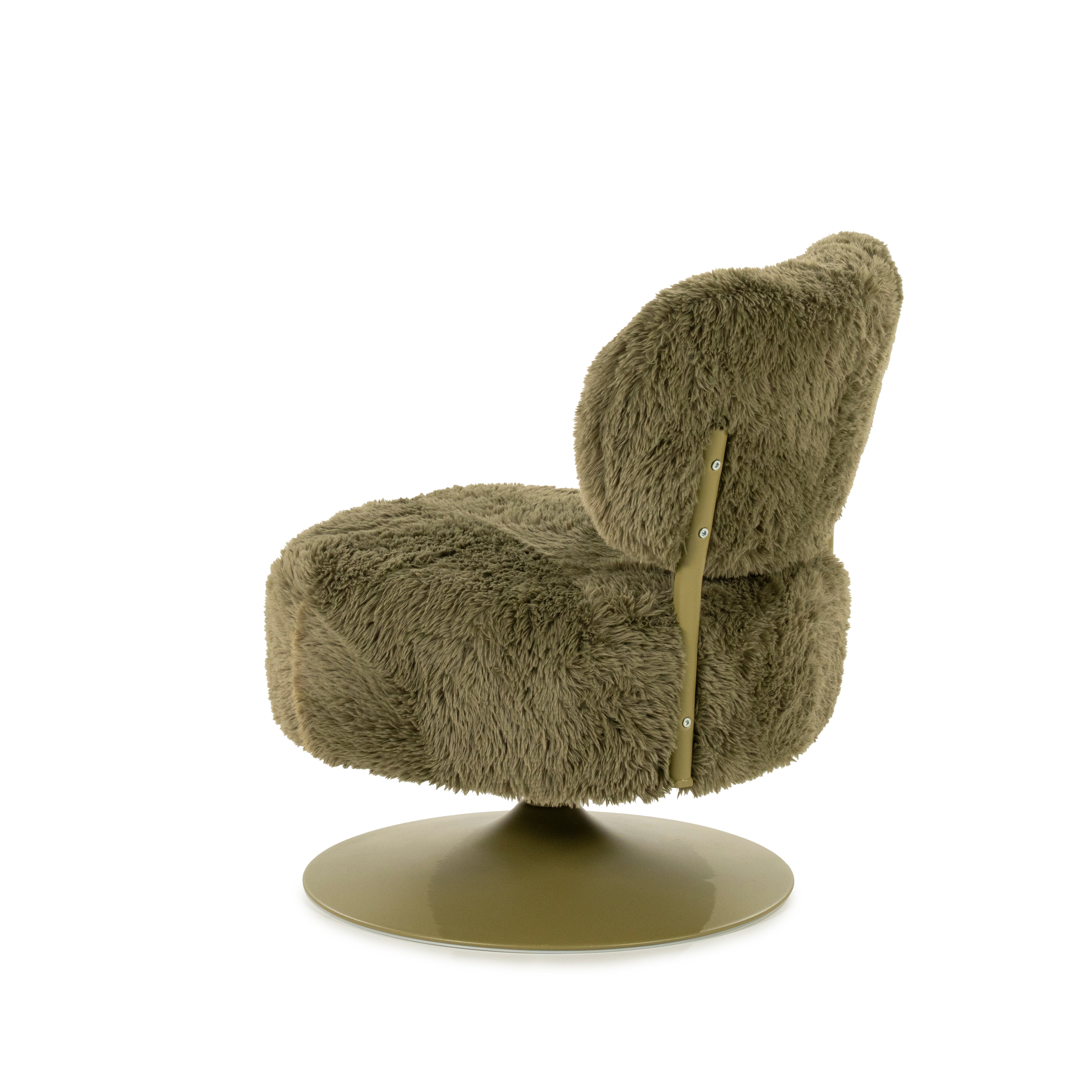 FURLO Green Swivel Armchair