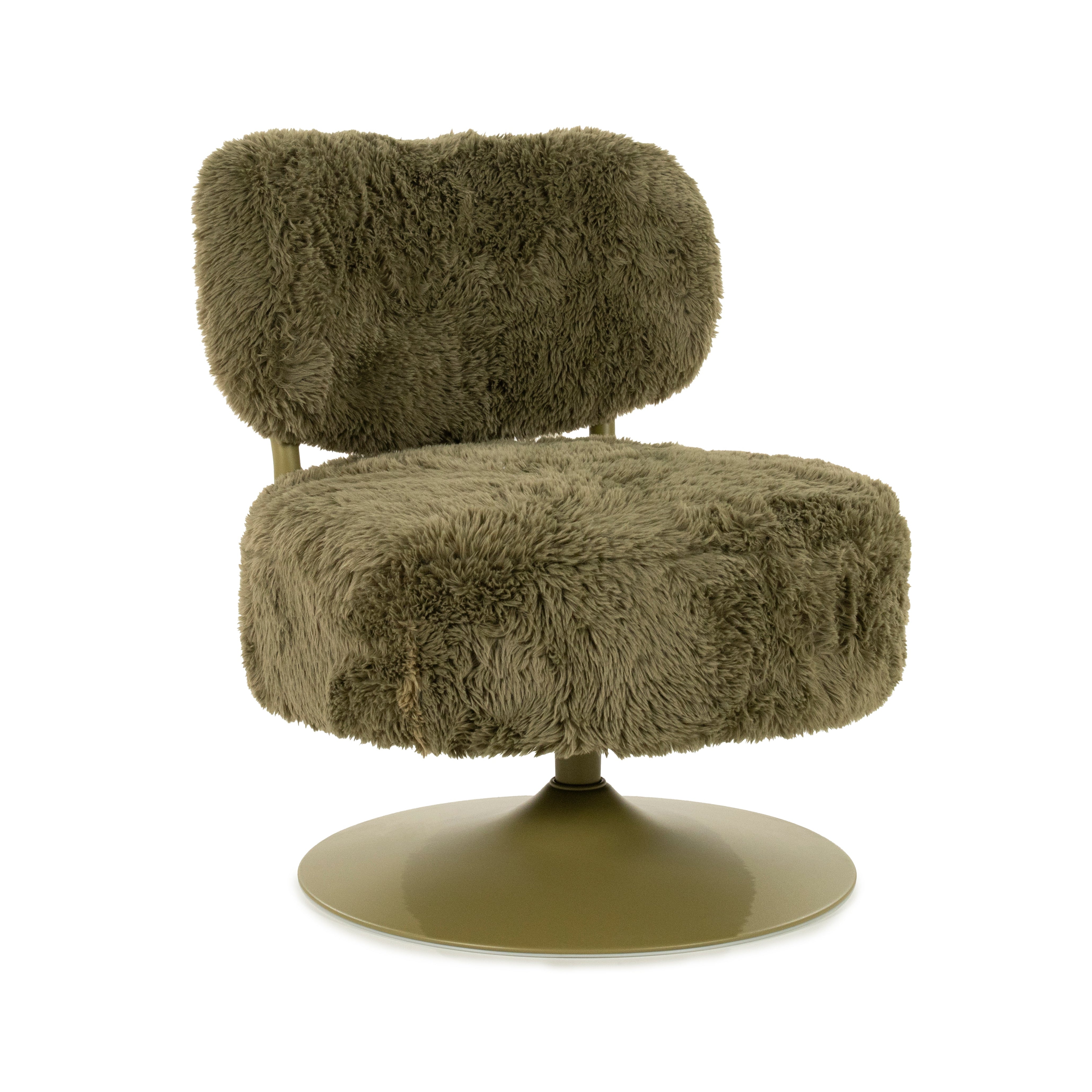 FURLO Green Swivel Armchair