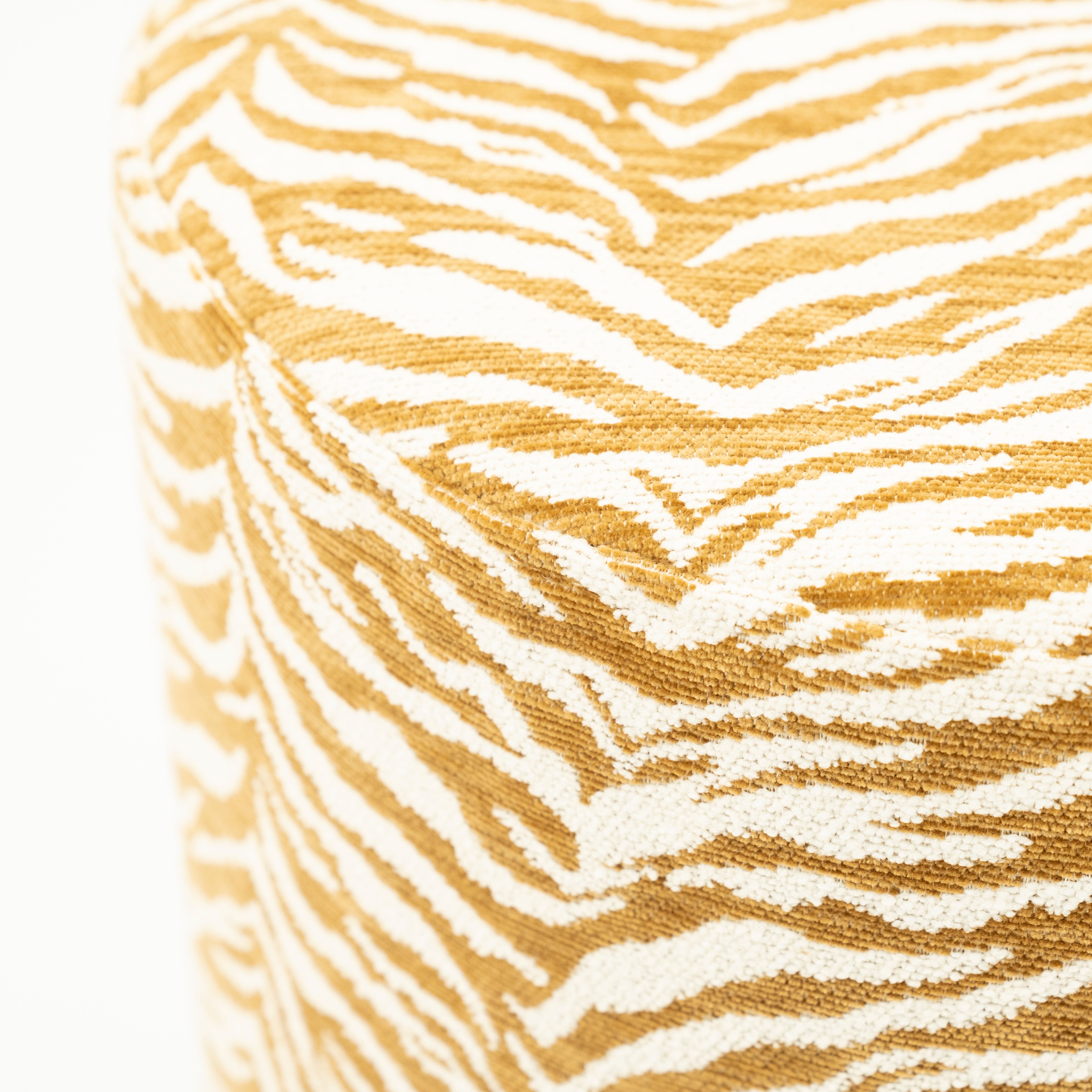 TIGRA pouf mustard