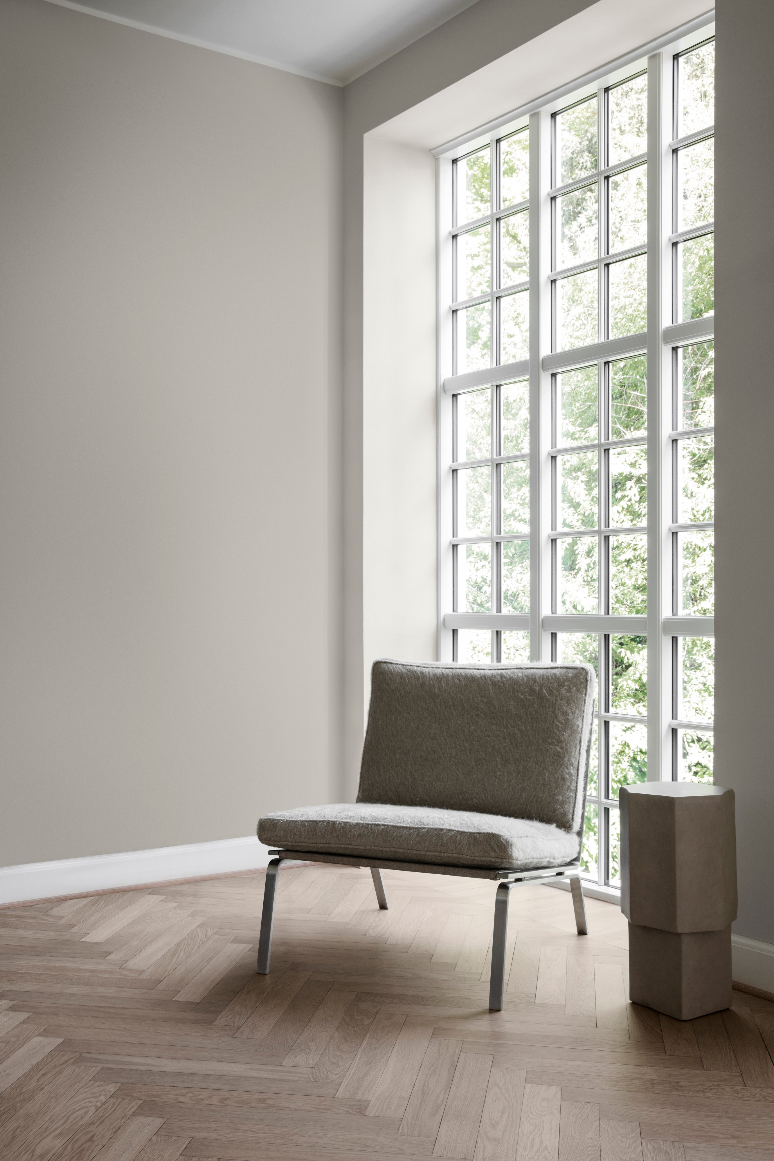 Bočný stolík QUARTZ béžový betón