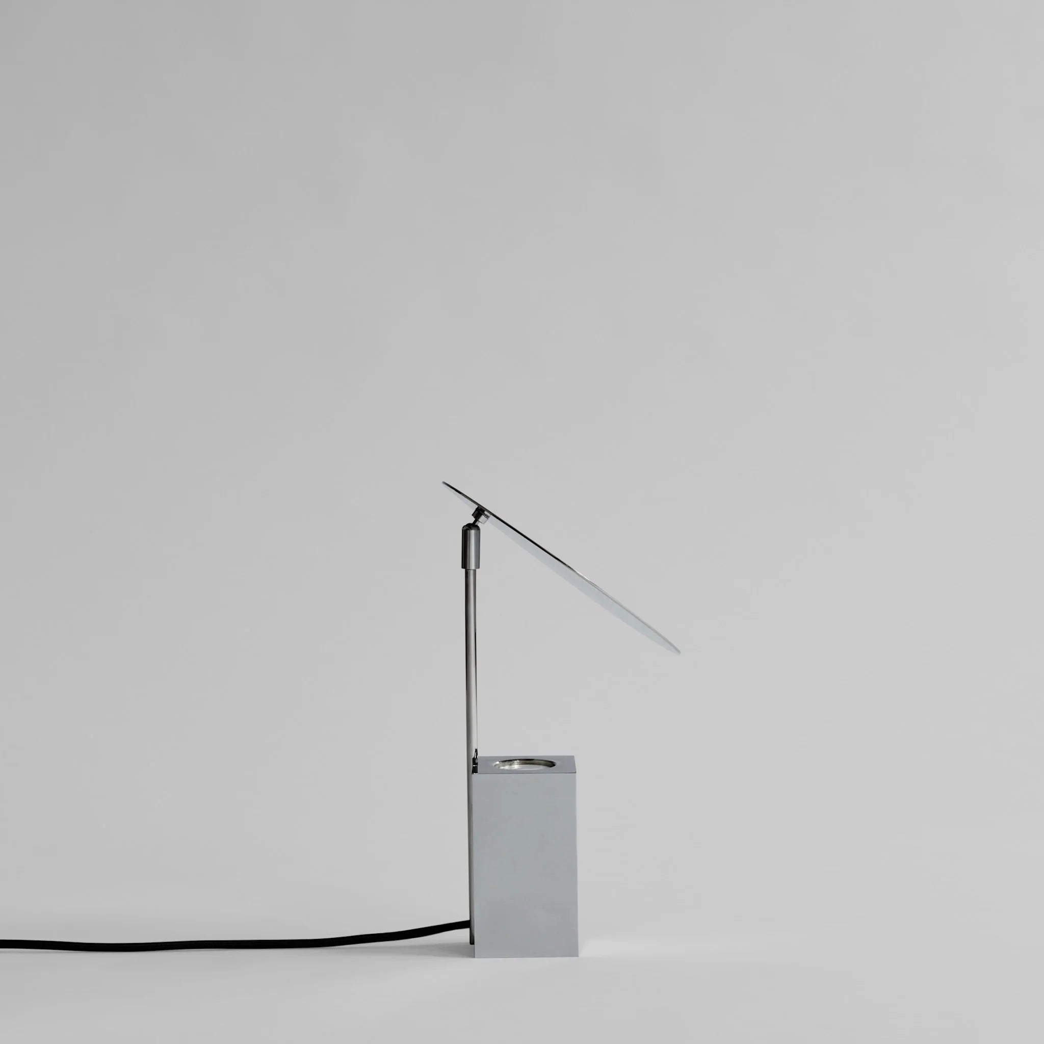 Reflect chrome table lamp