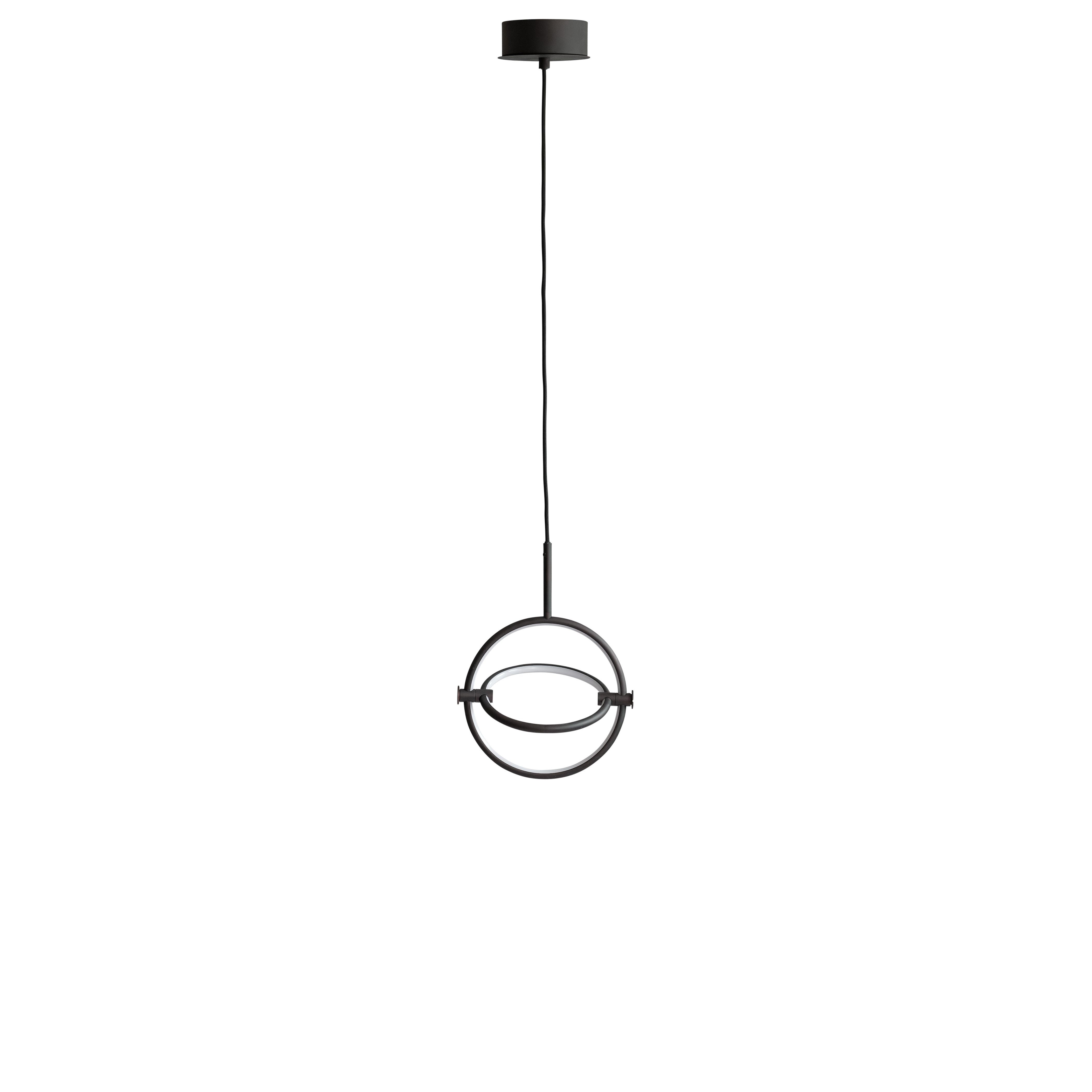 Závesná lampa MARU čierna