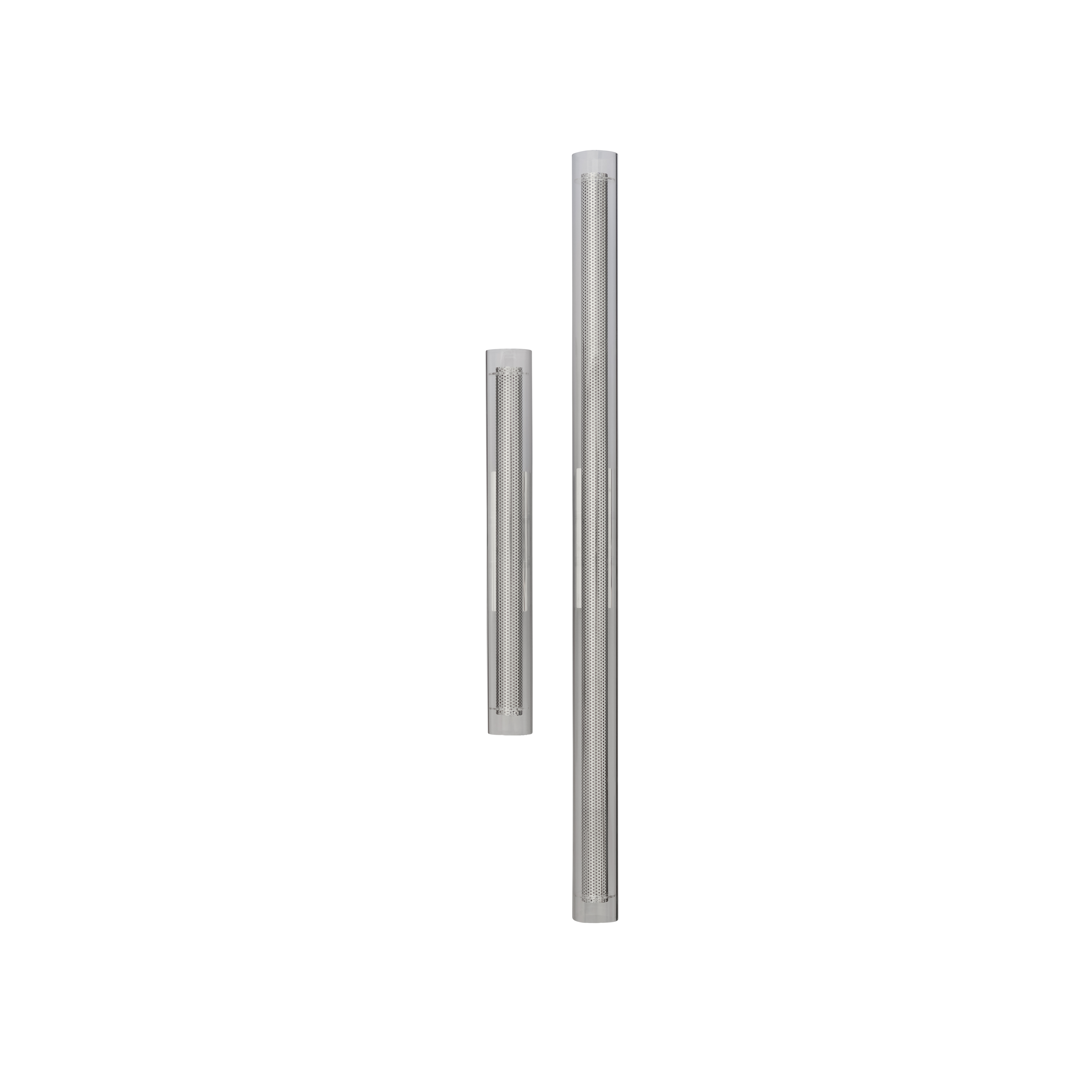 FRAME silver wall lamp