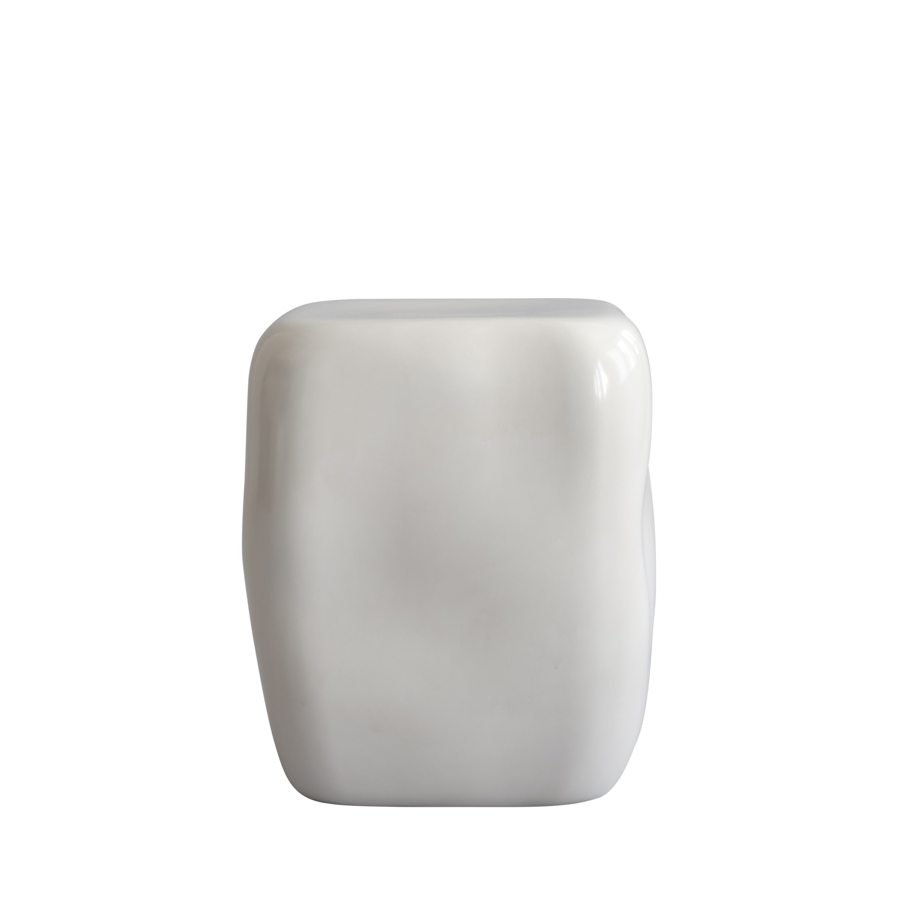 Kávový stolík ISHI biela keramika